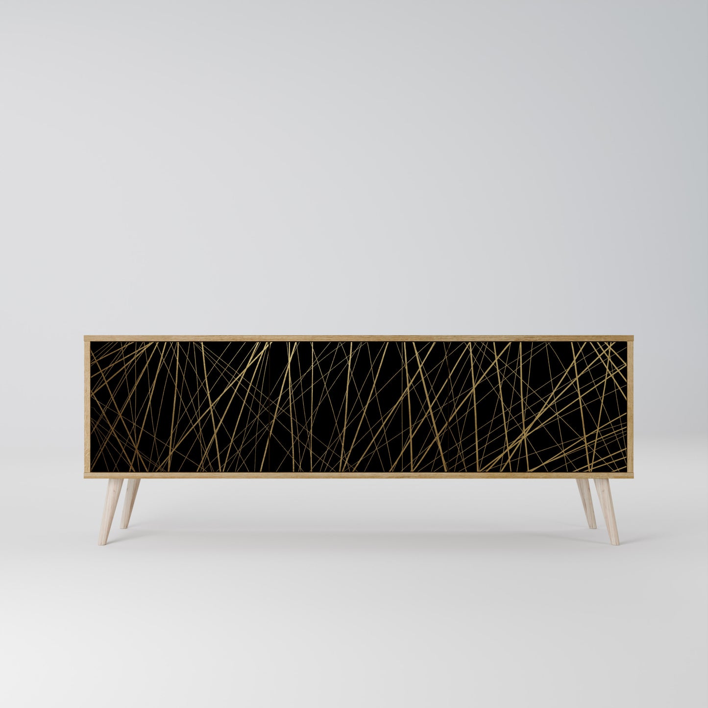 BRIGHT MESH Mobile TV a 3 ante in effetto rovere
