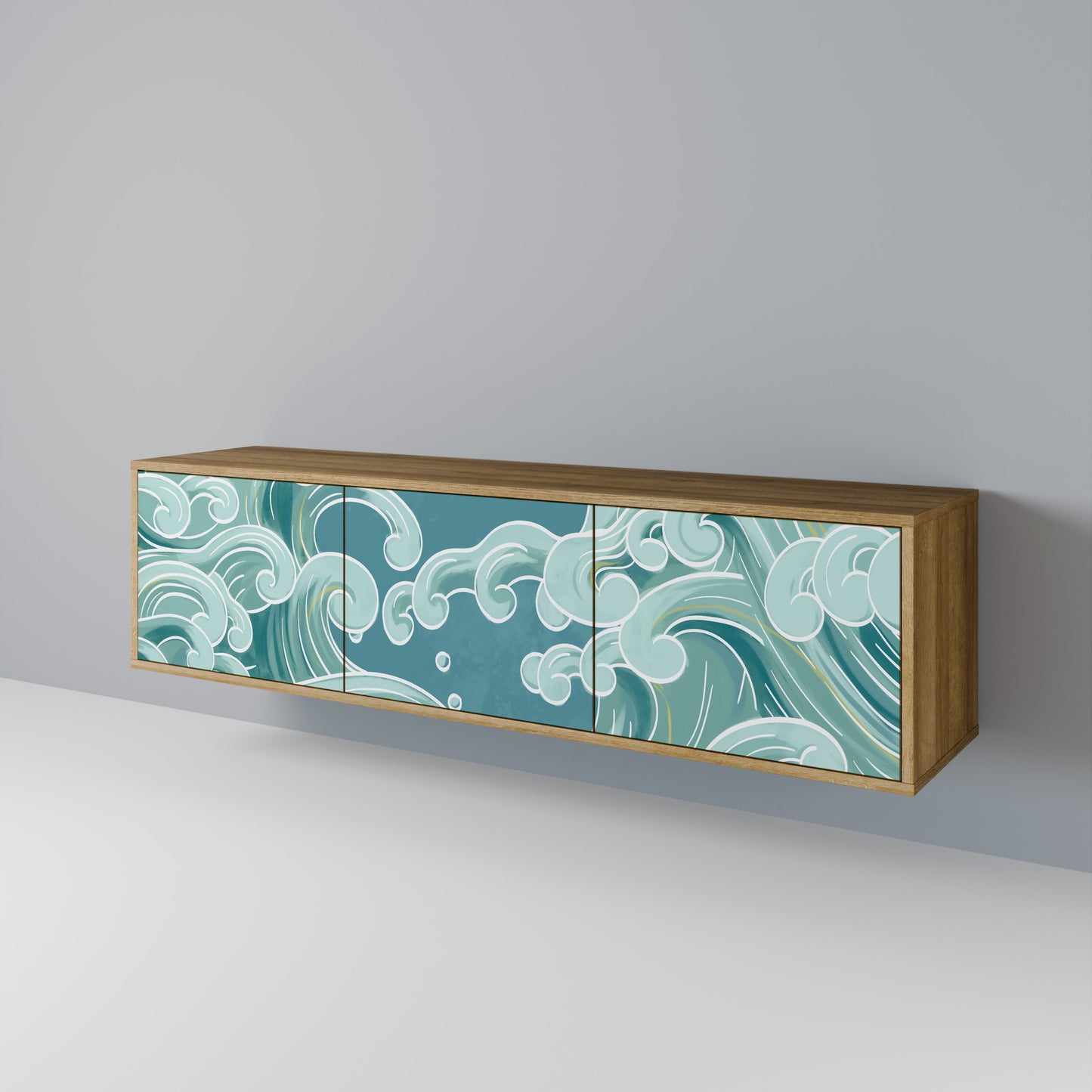 Mobile TV ASIAN SWAY a 3 ante in effetto rovere