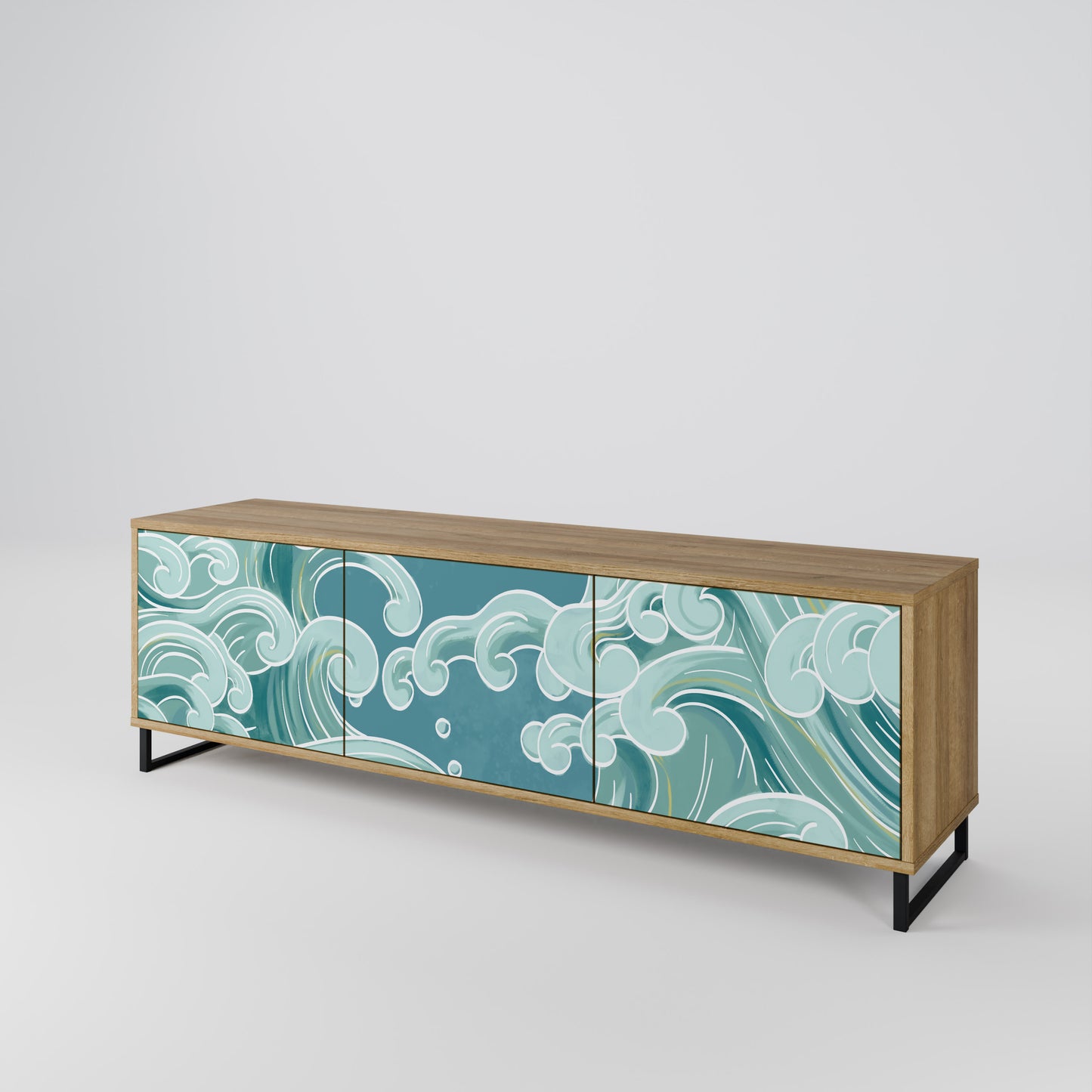 Mobile TV ASIAN SWAY a 3 ante in effetto rovere