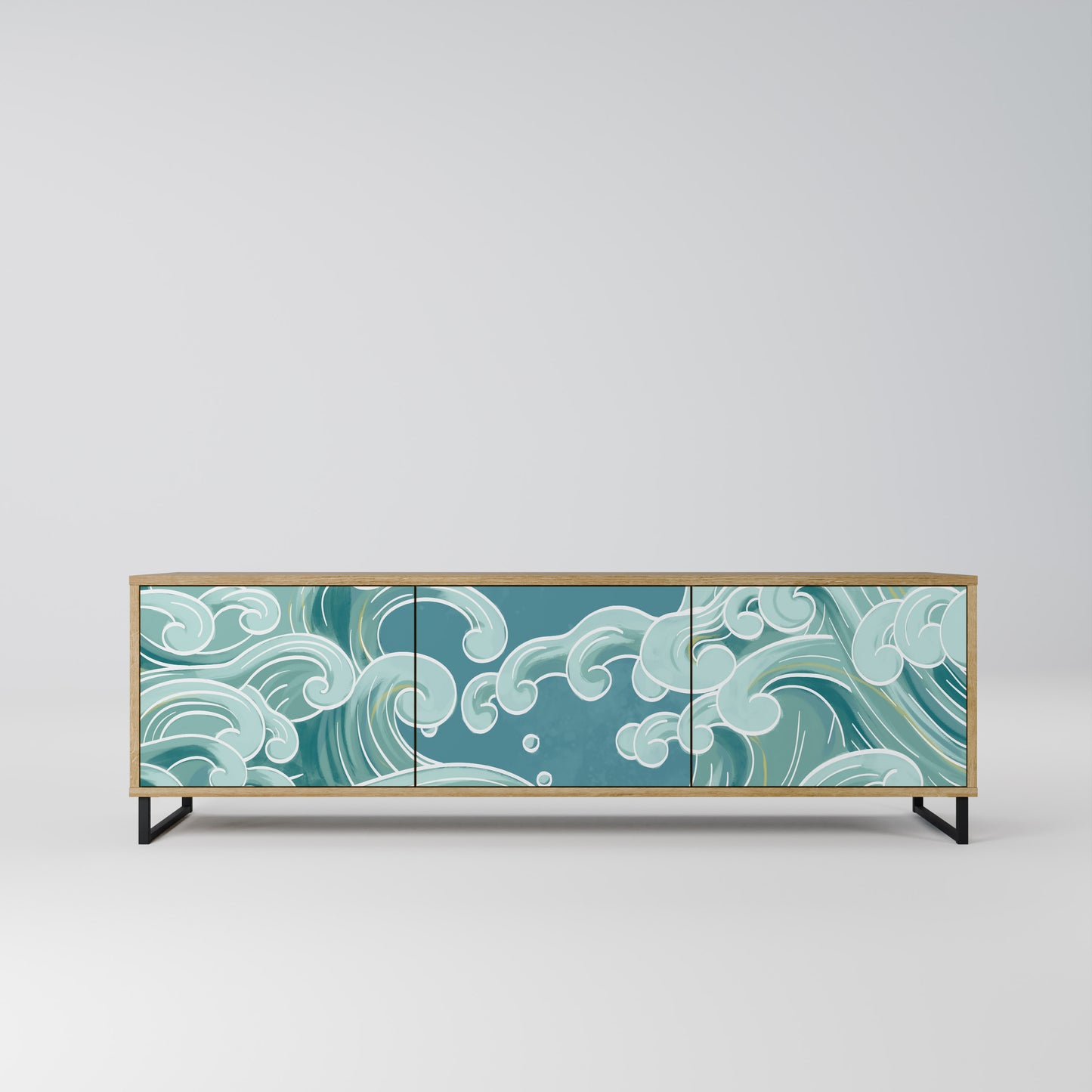 Mobile TV ASIAN SWAY a 3 ante in effetto rovere