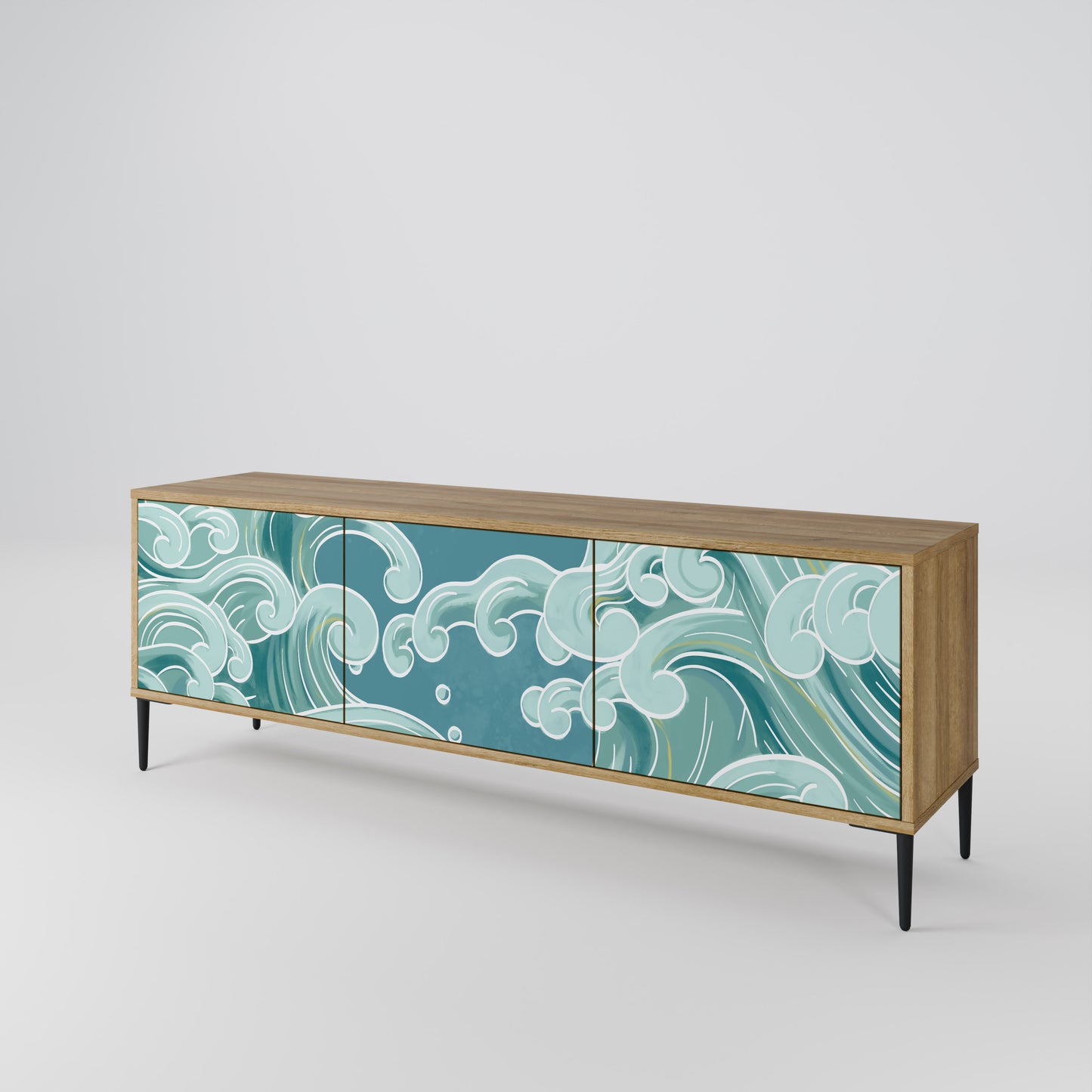 Mobile TV ASIAN SWAY a 3 ante in effetto rovere