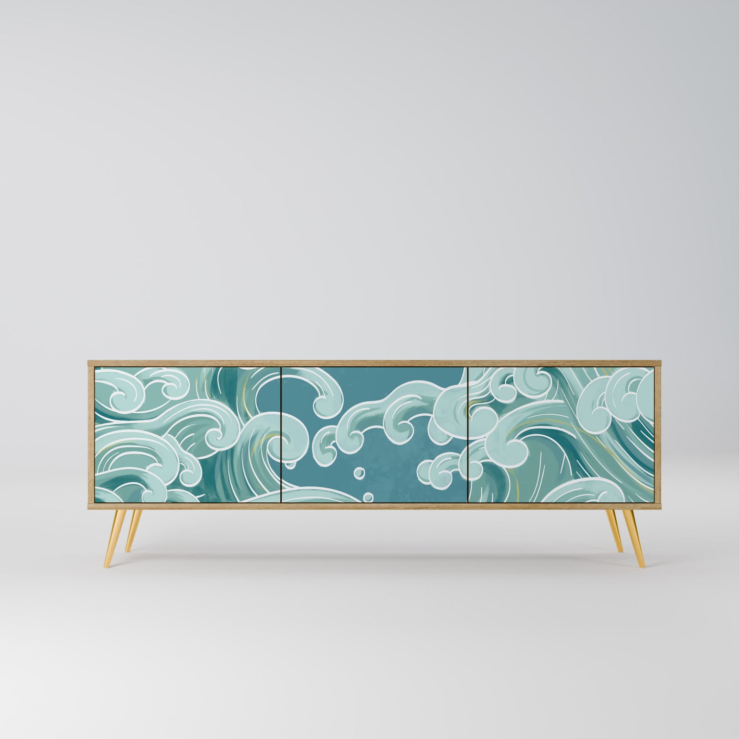 Mobile TV ASIAN SWAY a 3 ante in effetto rovere