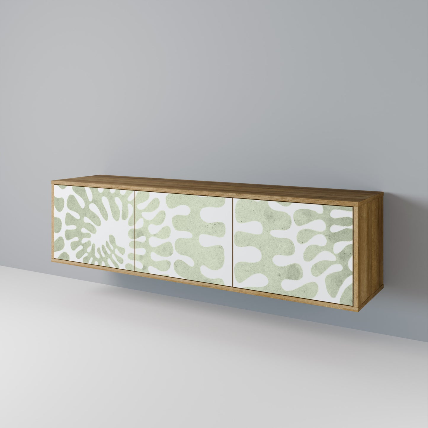 Mobile TV HELIX DANCE a 3 ante in effetto rovere