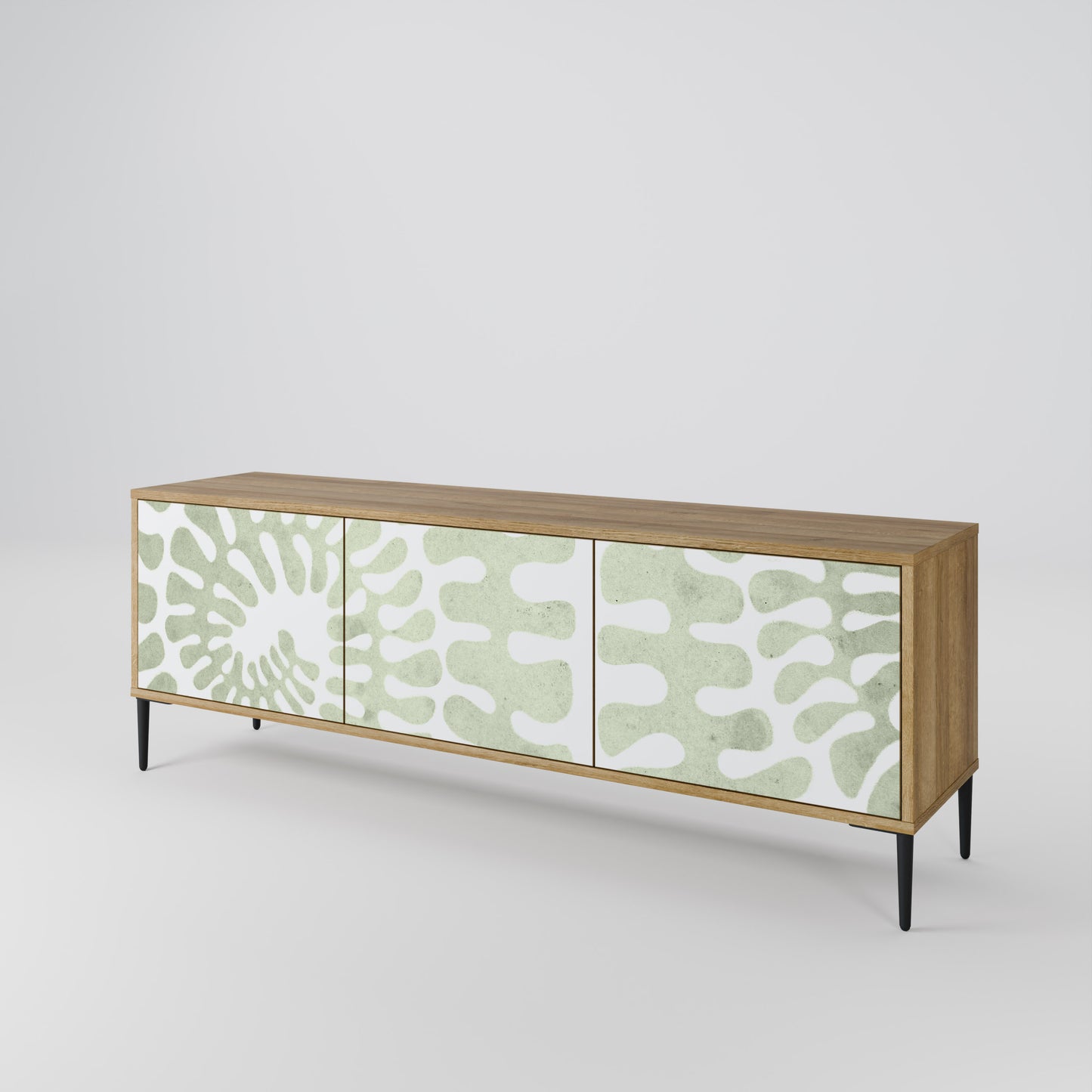 Mobile TV HELIX DANCE a 3 ante in effetto rovere