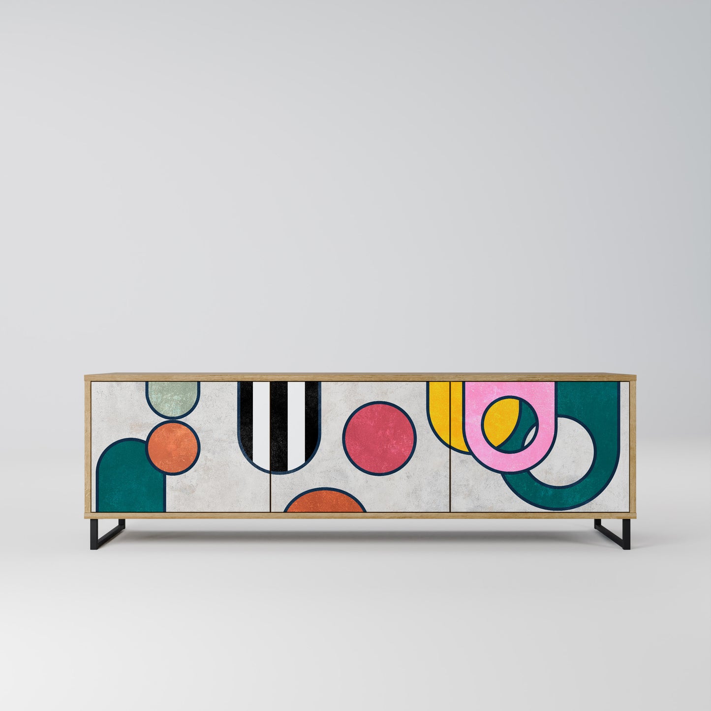 Mobile TV COOL STORY a 3 ante effetto rovere