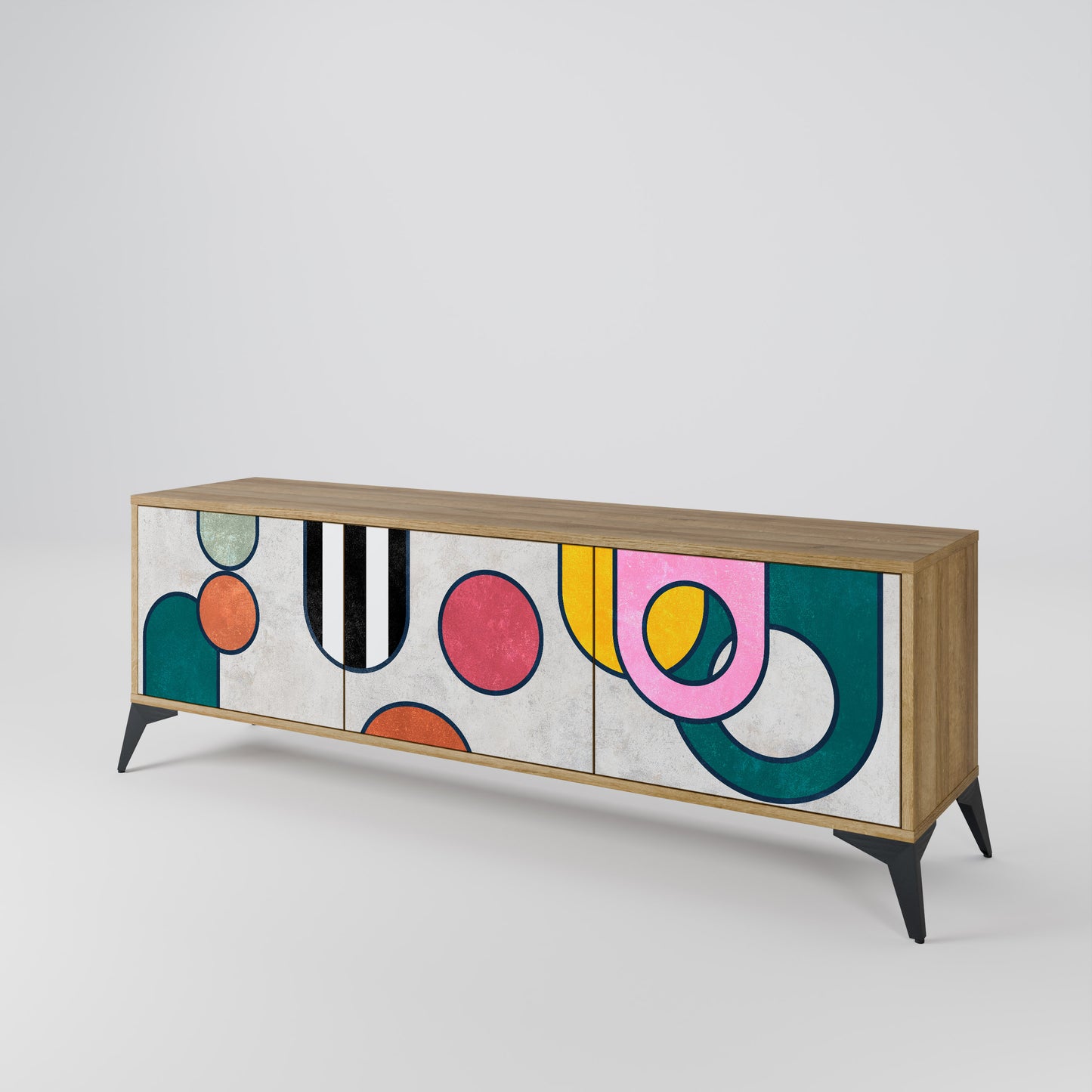 Mobile TV COOL STORY a 3 ante effetto rovere