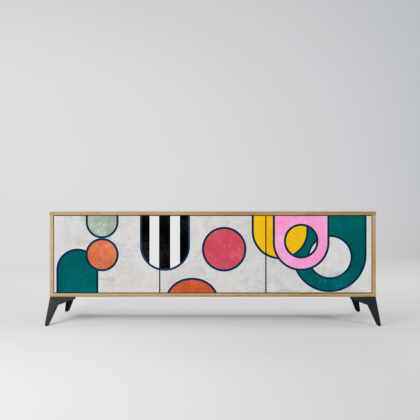 Mobile TV COOL STORY a 3 ante effetto rovere