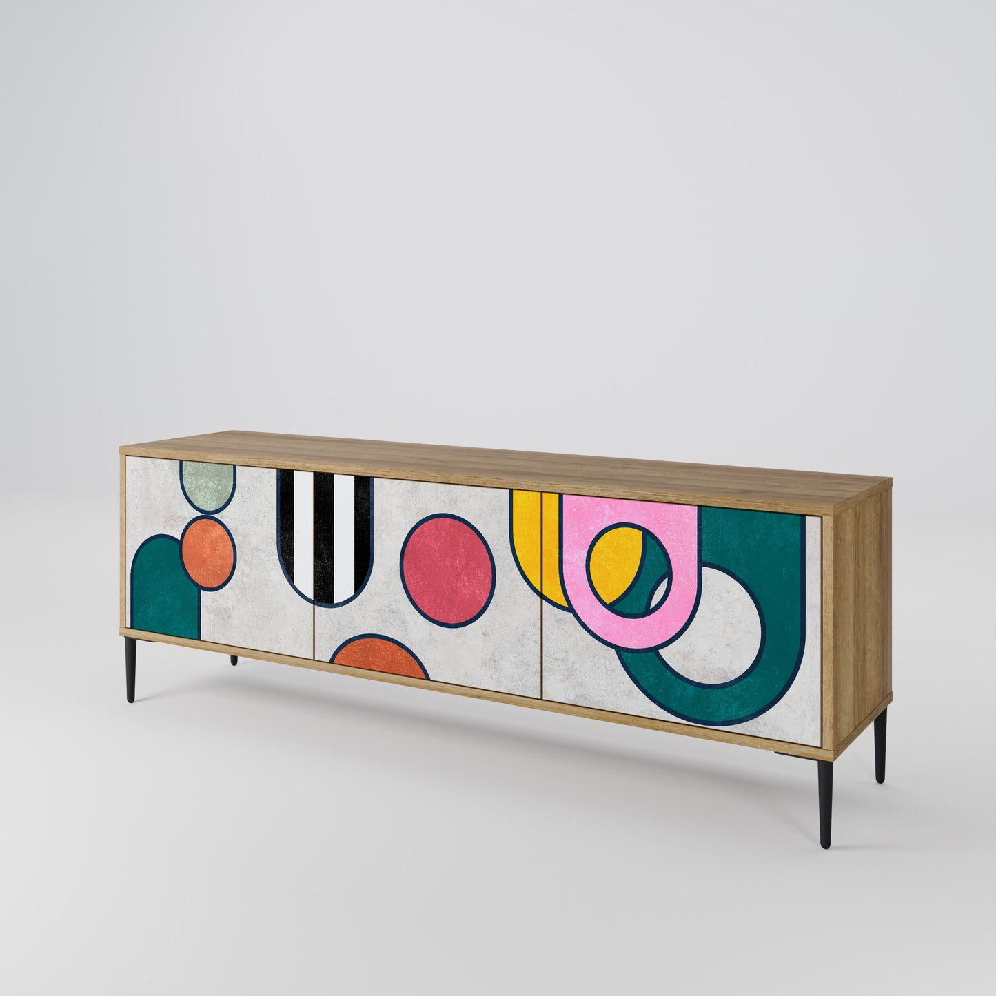 Mobile TV COOL STORY a 3 ante effetto rovere