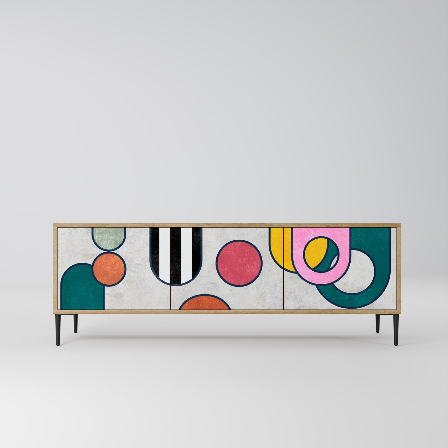 Mobile TV COOL STORY a 3 ante effetto rovere