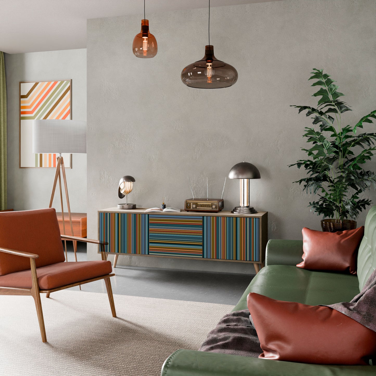 LINEOUT SPECTRUM Mobile TV a 3 Ante in Effetto Rovere