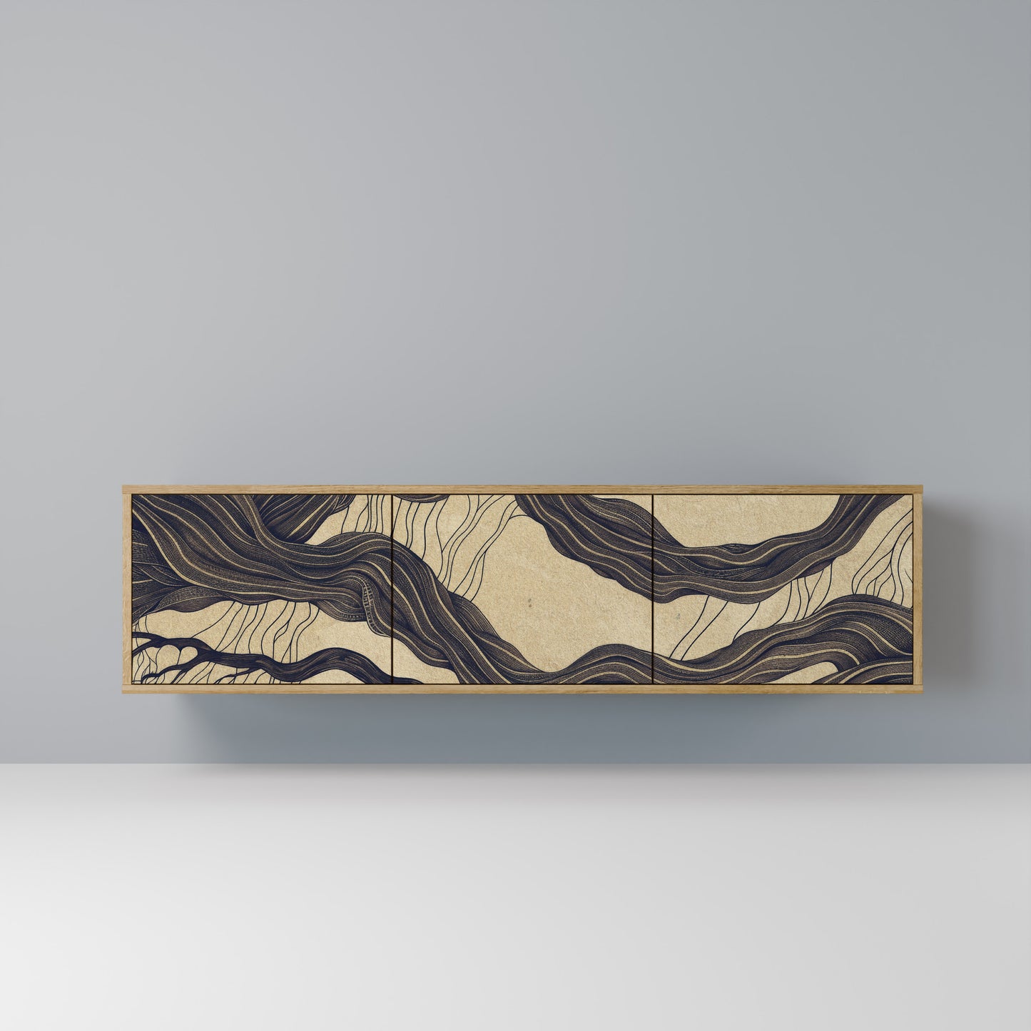 Mobile TV a 3 ante UNIFIED FRAGMENTS in effetto rovere