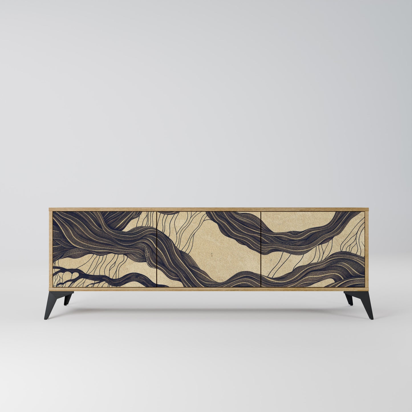 Mobile TV a 3 ante UNIFIED FRAGMENTS in effetto rovere