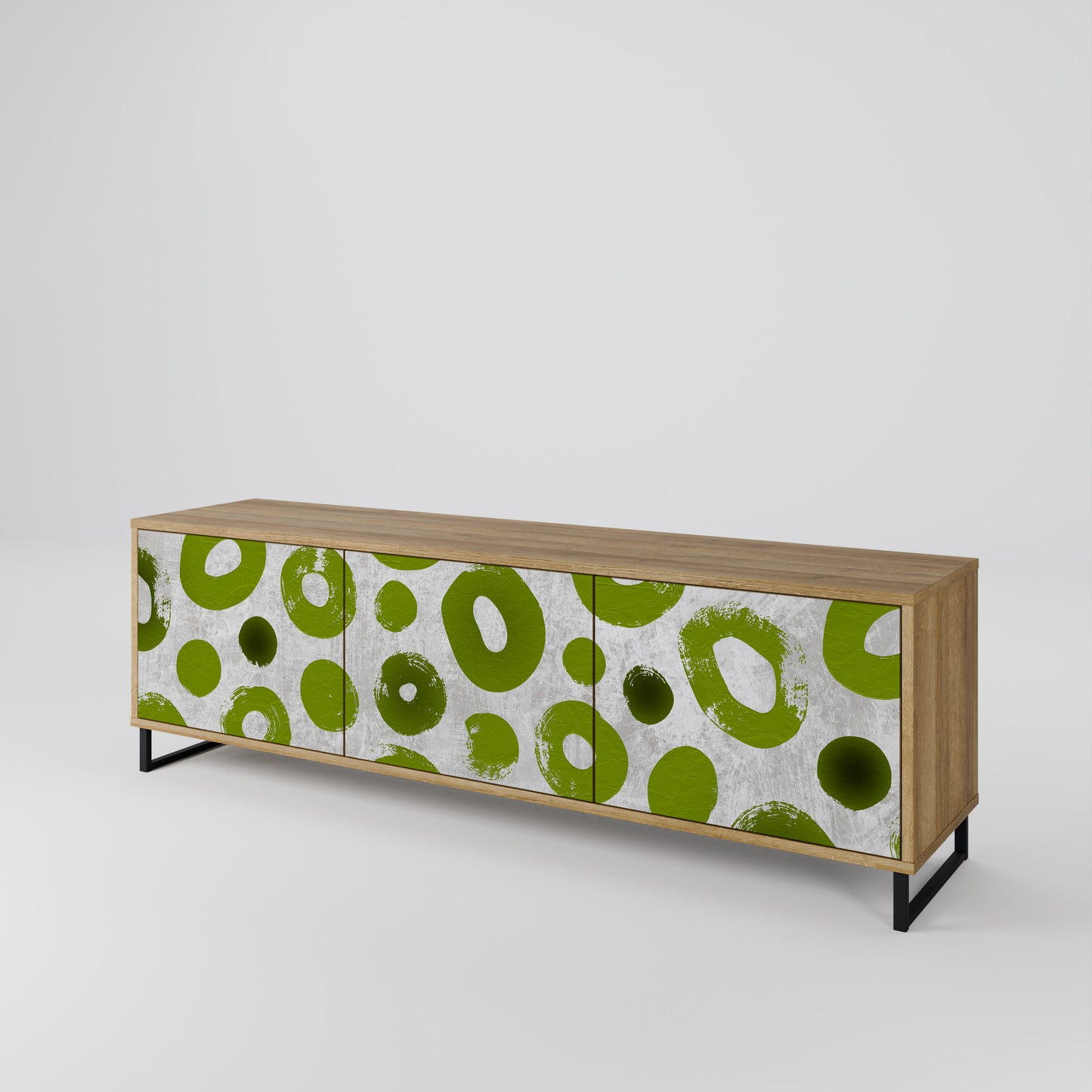 GREEN RHAPSODY Mobile TV a 3 ante in effetto rovere