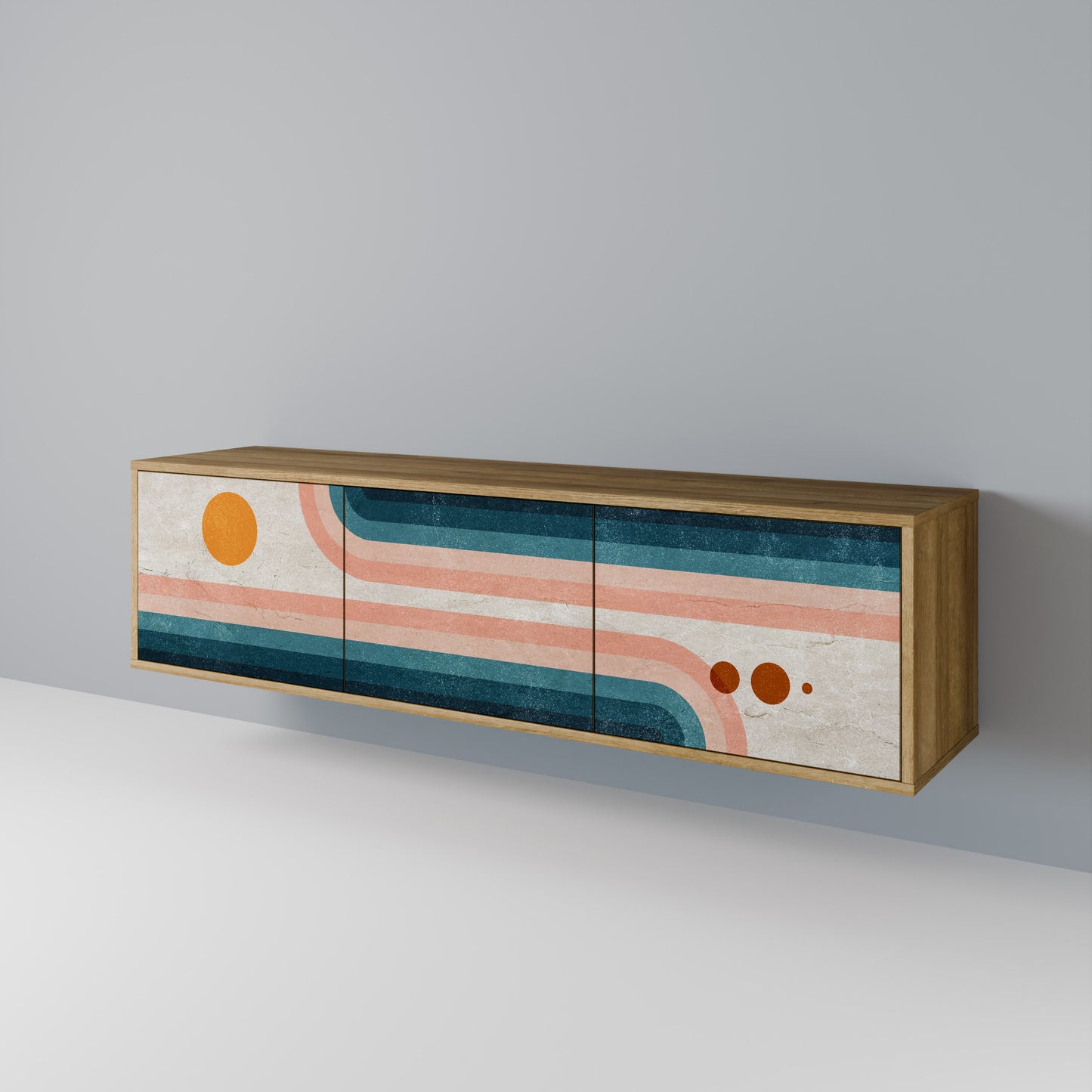 Mobile TV TWO HALVES a 3 ante in effetto rovere