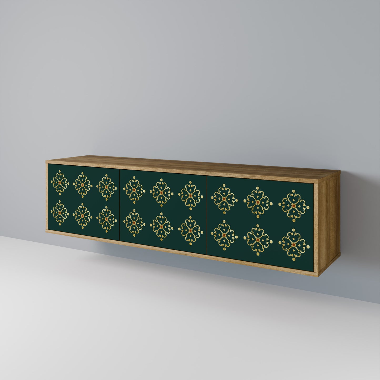 Mobile TV ROYAL MEDALLION a 3 ante effetto rovere