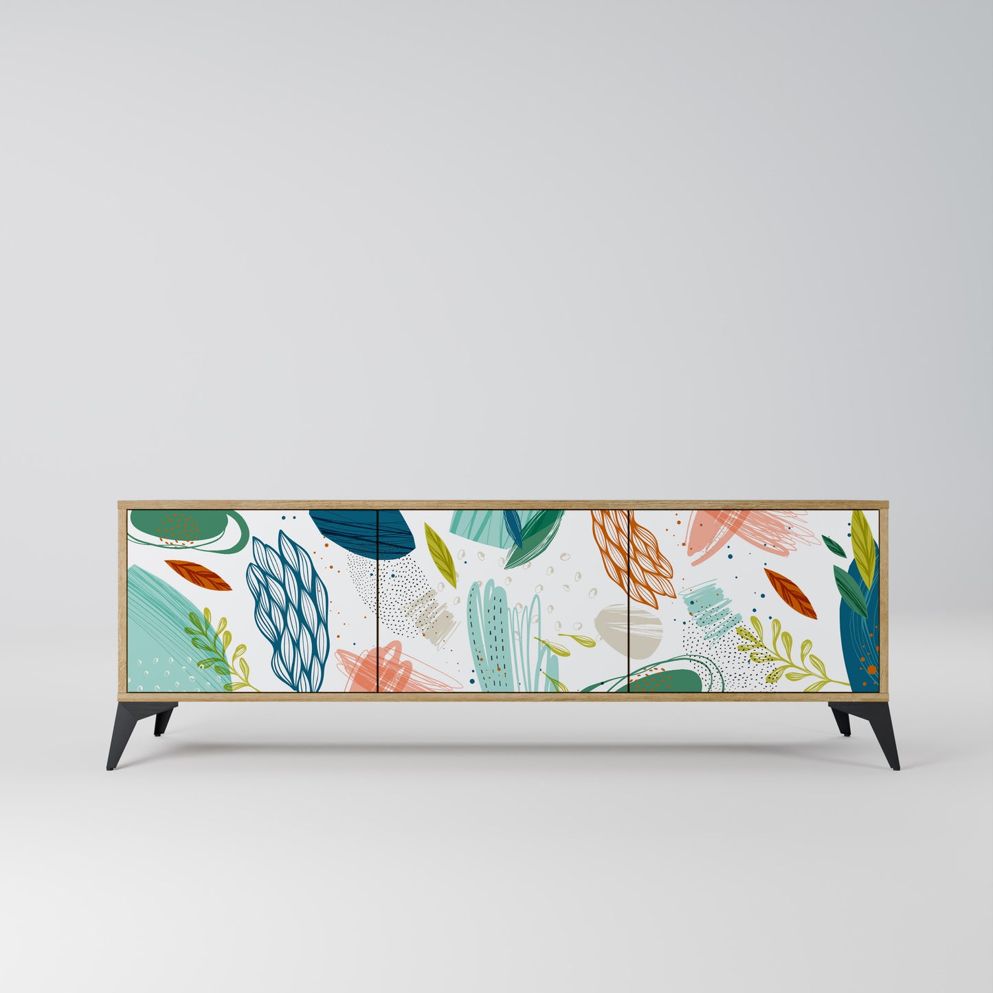 Mobile TV BOTANICAL HURRICANE a 3 ante in effetto rovere