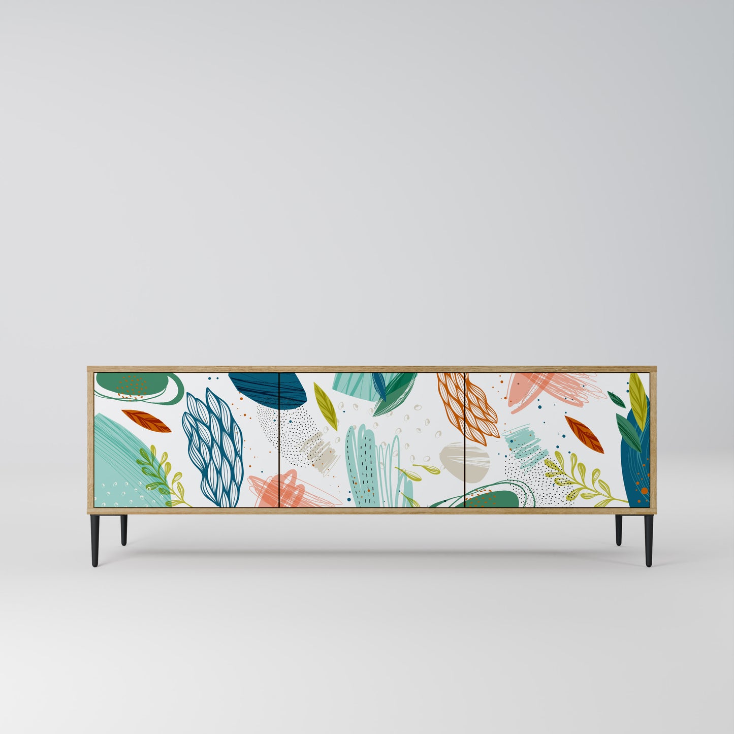 Mobile TV BOTANICAL HURRICANE a 3 ante in effetto rovere