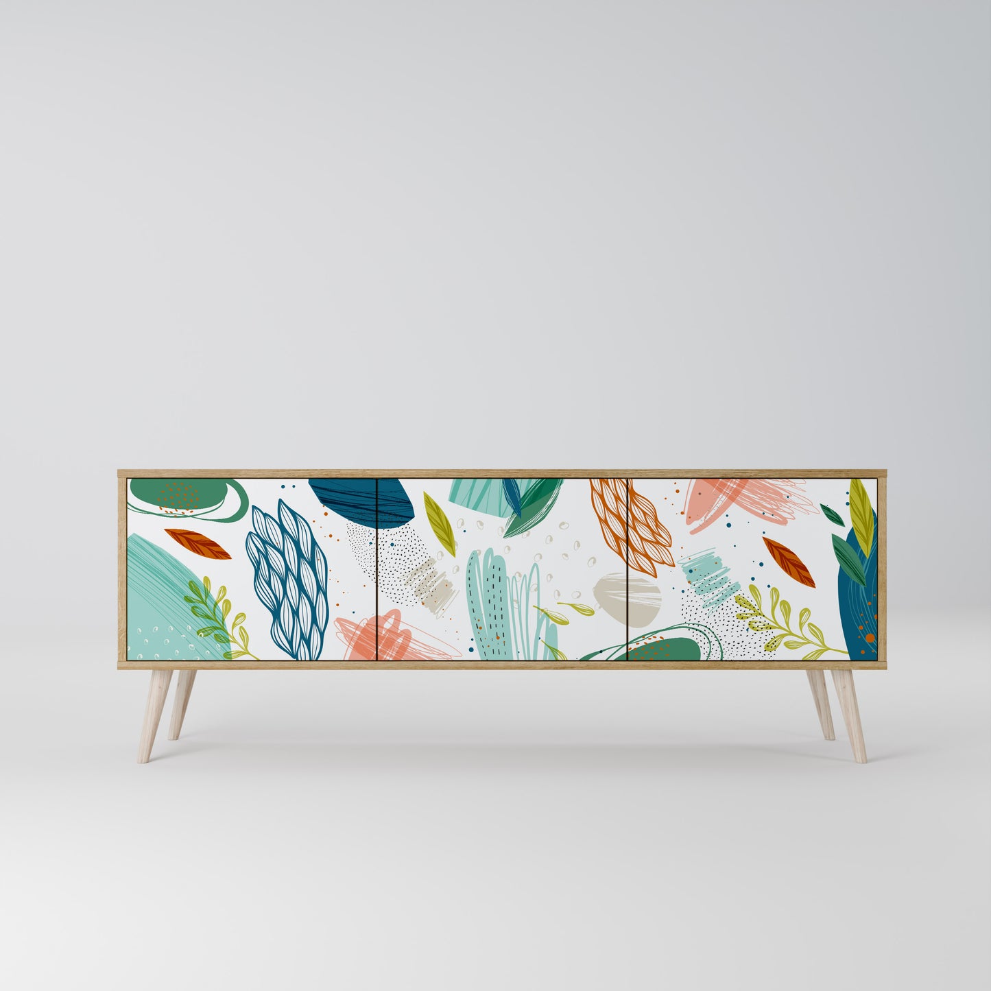 Mobile TV BOTANICAL HURRICANE a 3 ante in effetto rovere