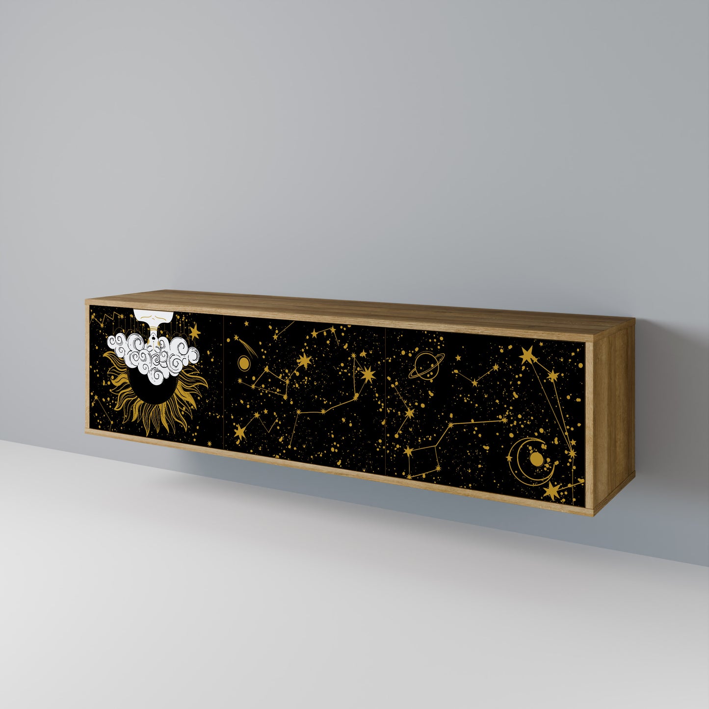 Mobile TV STELLAR CONSTELLATIONS a 3 ante effetto rovere