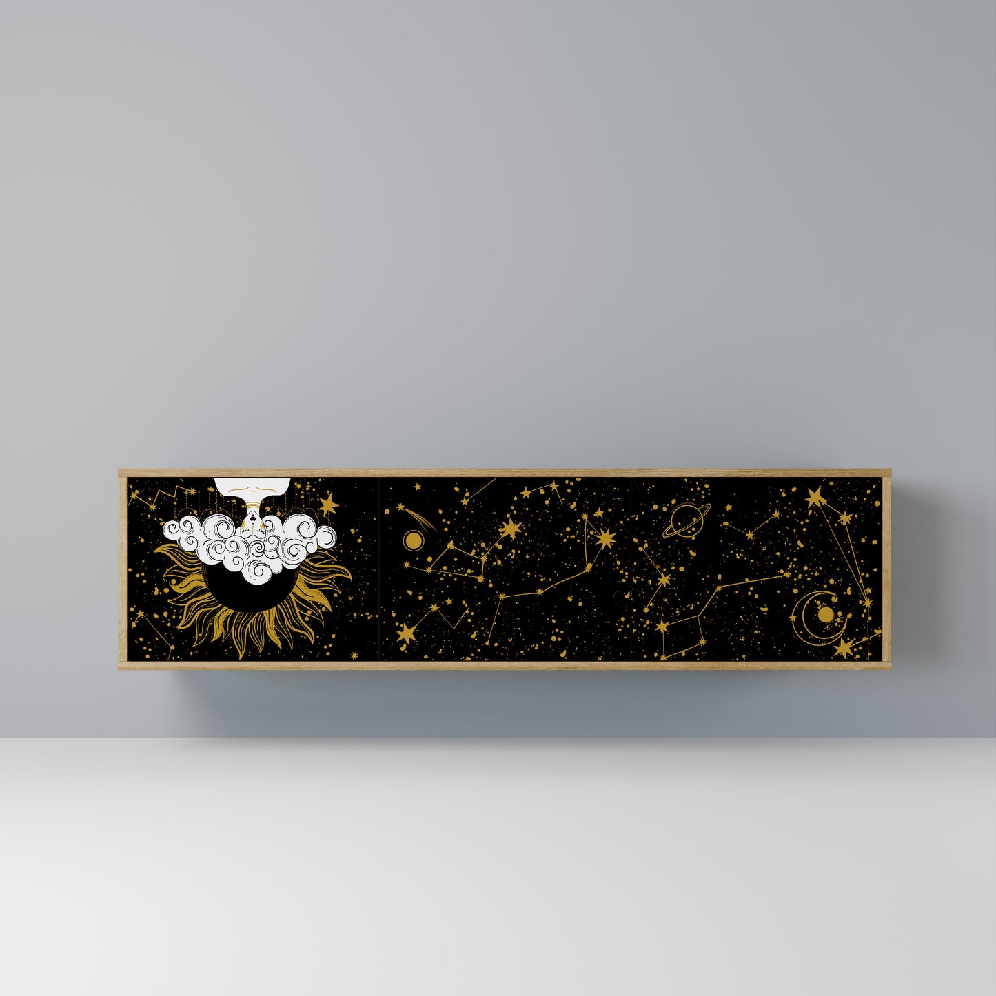 Mobile TV STELLAR CONSTELLATIONS a 3 ante effetto rovere