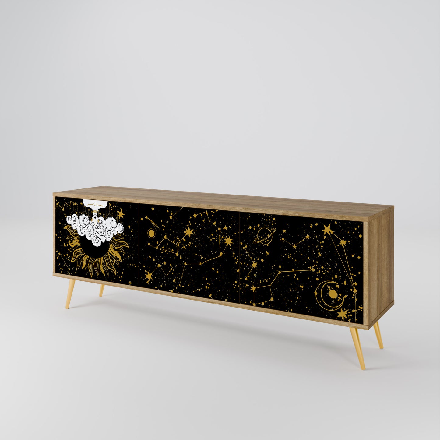 Mobile TV STELLAR CONSTELLATIONS a 3 ante effetto rovere
