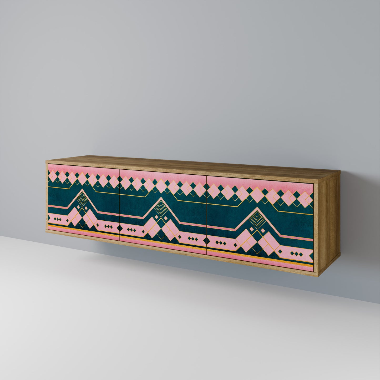 ROYAL COMPOSITION Mobile TV 3 ante effetto rovere
