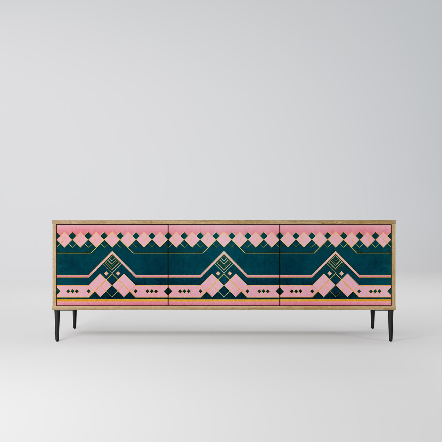 ROYAL COMPOSITION Mobile TV 3 ante effetto rovere