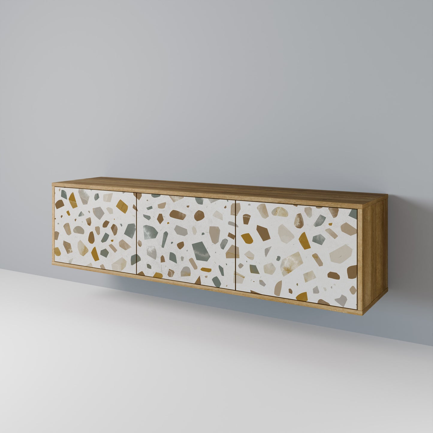 PIECES OF TOMORROW Mobile TV a 3 ante in effetto rovere