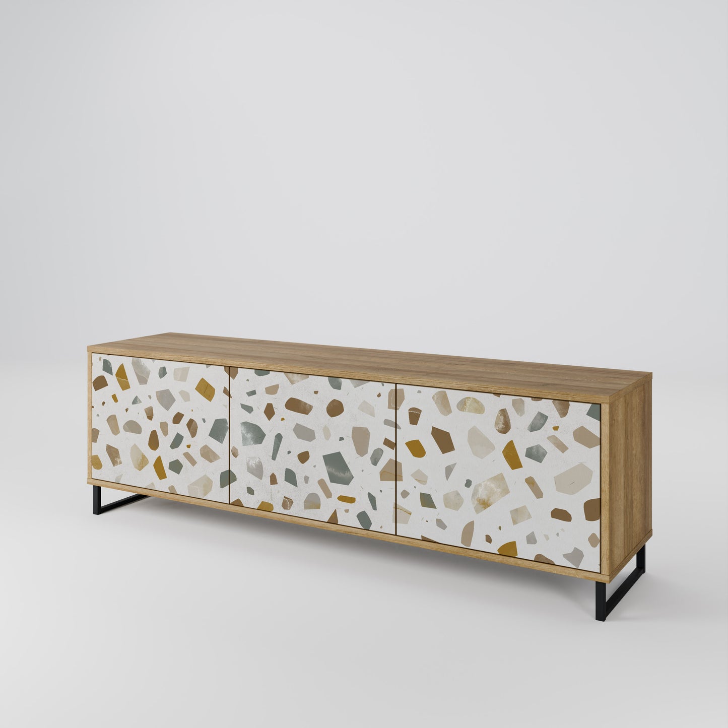 PIECES OF TOMORROW Mobile TV a 3 ante in effetto rovere