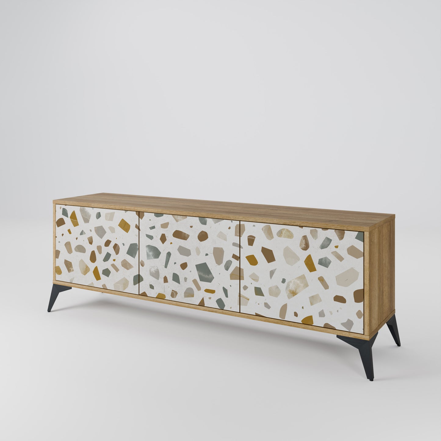 PIECES OF TOMORROW Mobile TV a 3 ante in effetto rovere