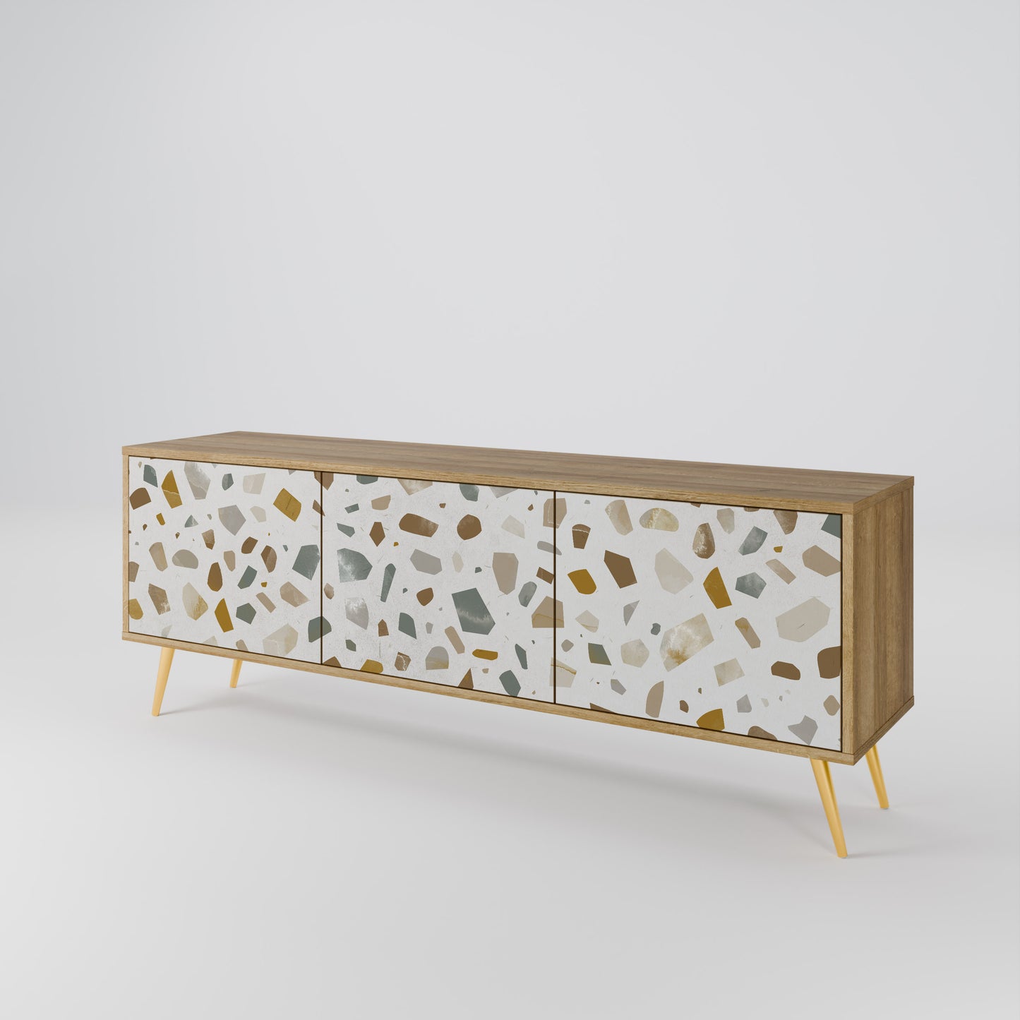 PIECES OF TOMORROW Mobile TV a 3 ante in effetto rovere