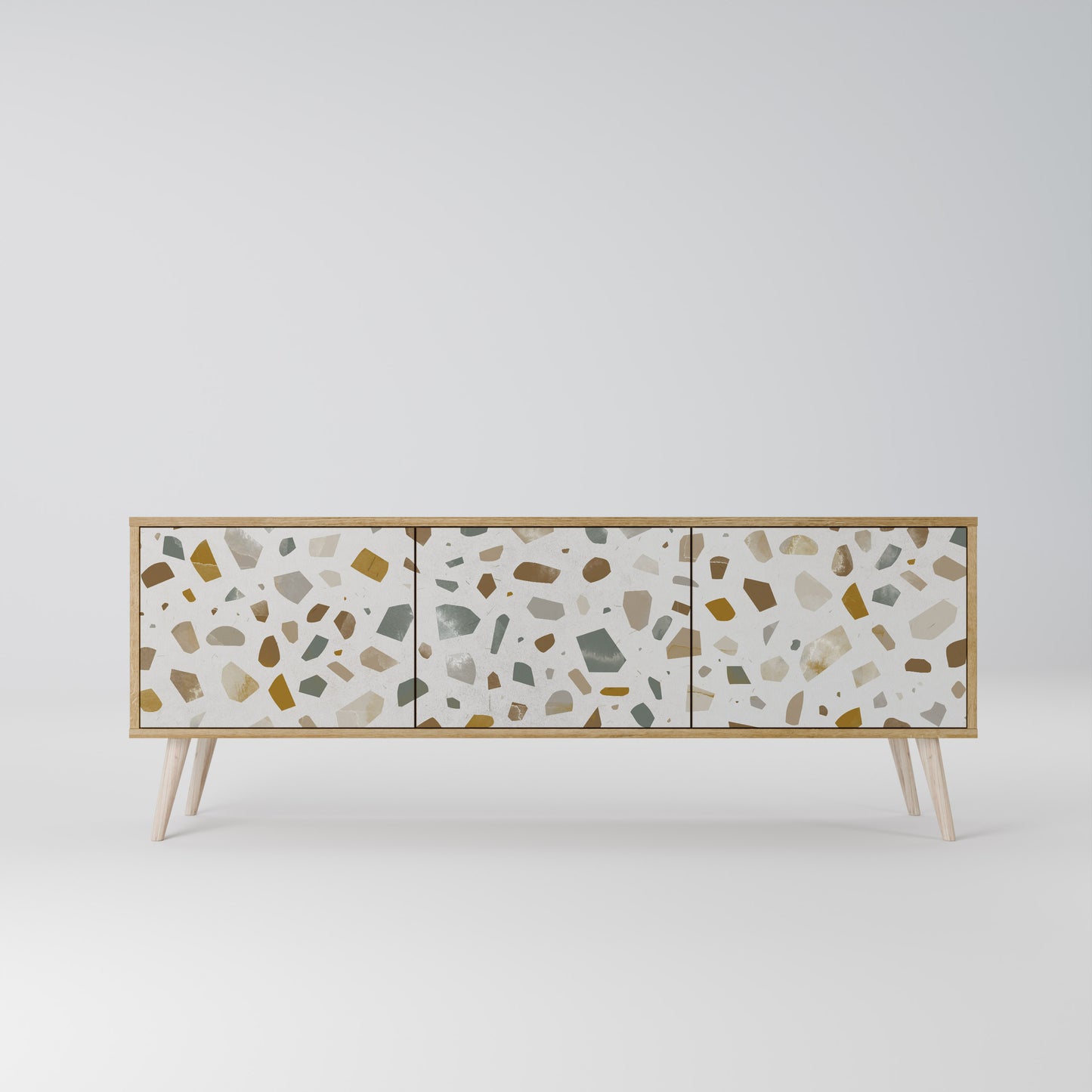 PIECES OF TOMORROW Mobile TV a 3 ante in effetto rovere