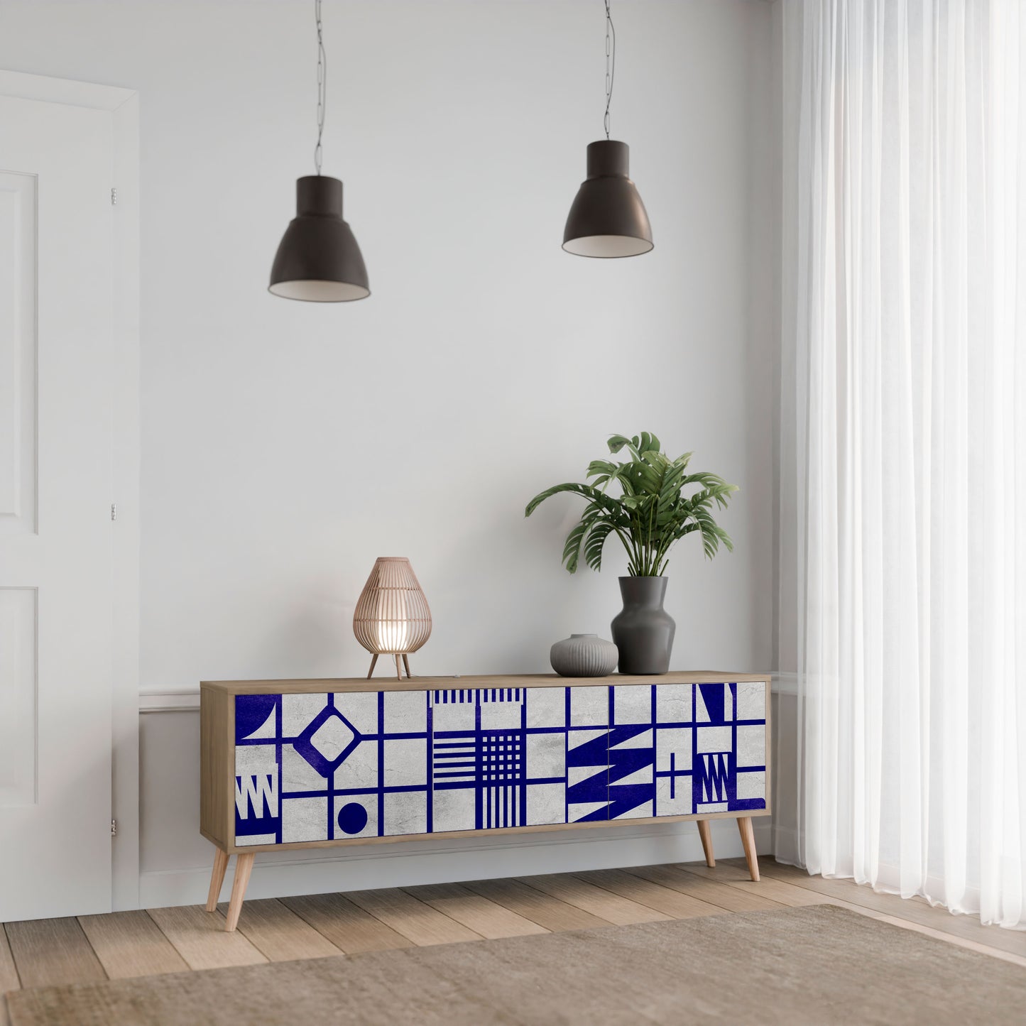 Mobile TV a 3 ante THE RIGHT PLACES in effetto rovere
