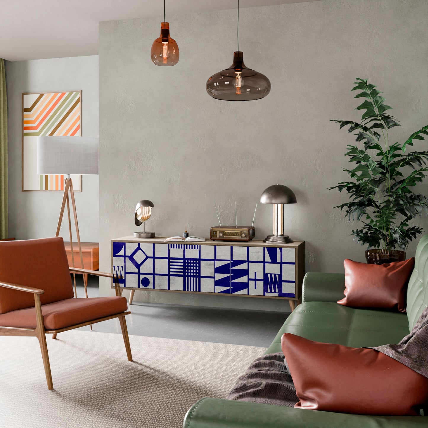 Mobile TV a 3 ante THE RIGHT PLACES in effetto rovere