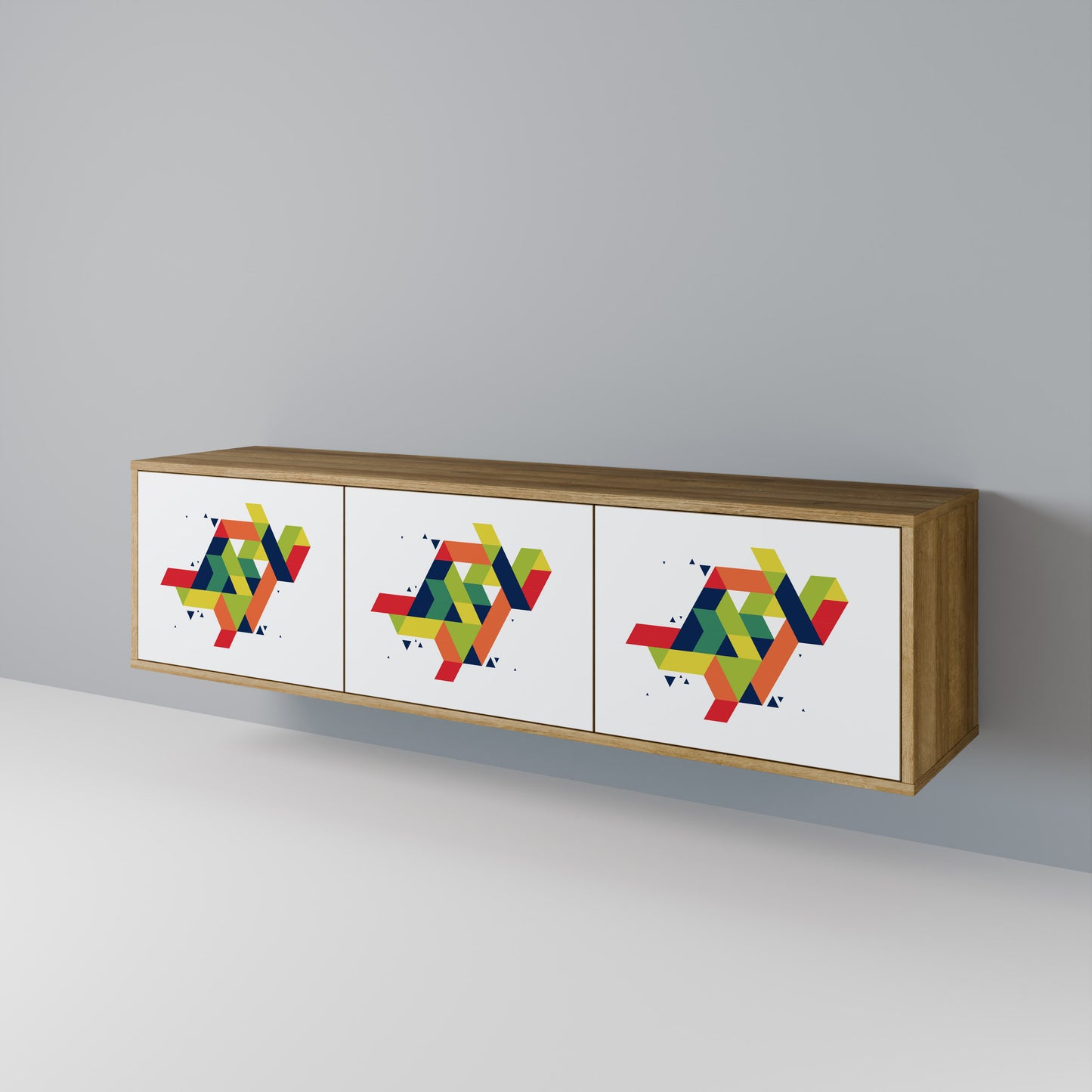 Mobile TV FUTURE SIGN a 3 ante in effetto rovere