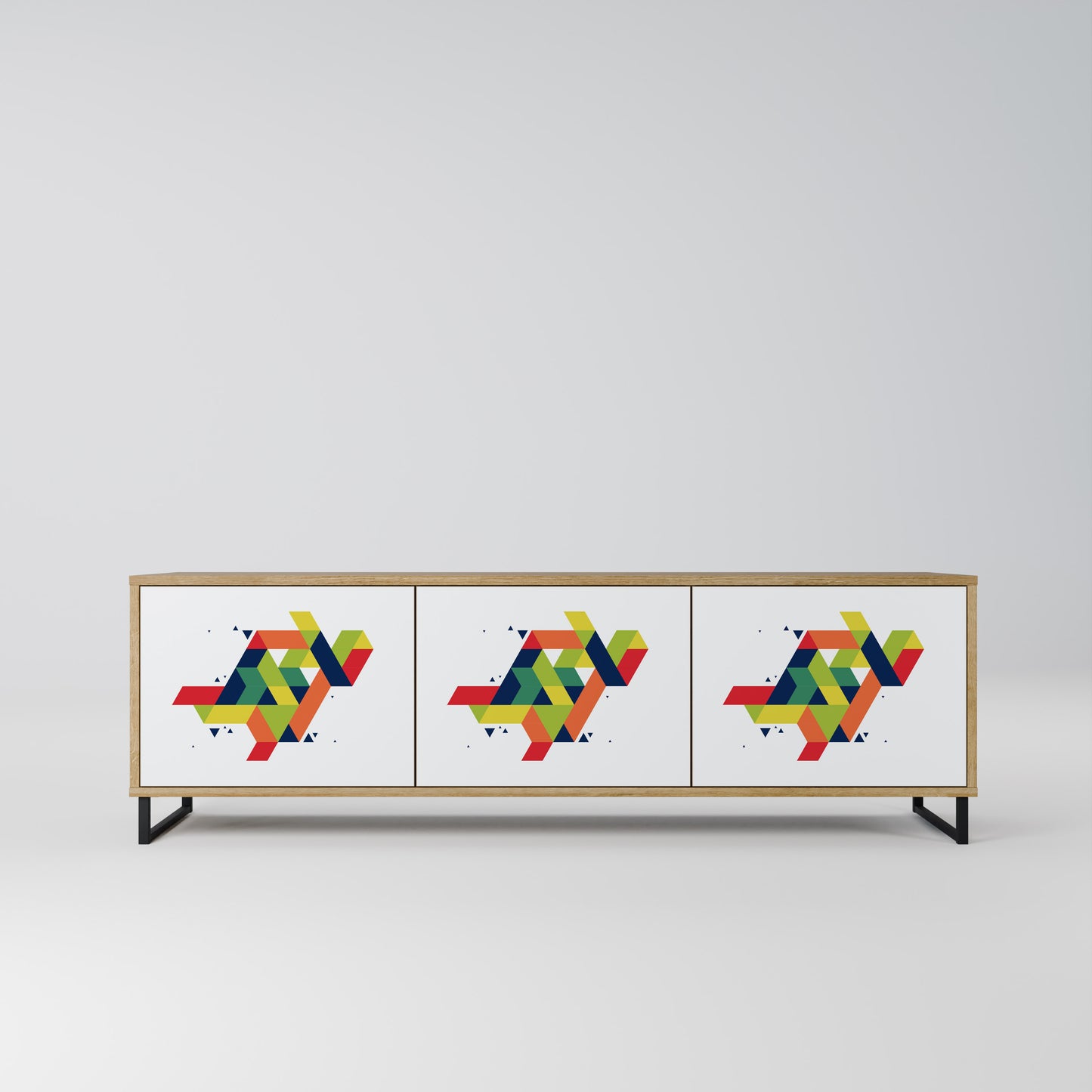 Mobile TV FUTURE SIGN a 3 ante in effetto rovere