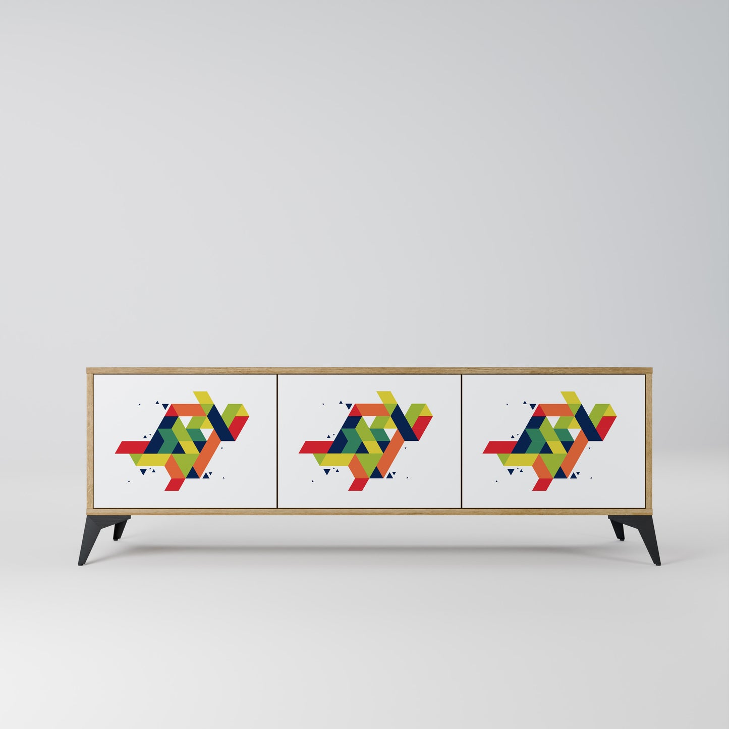 Mobile TV FUTURE SIGN a 3 ante in effetto rovere