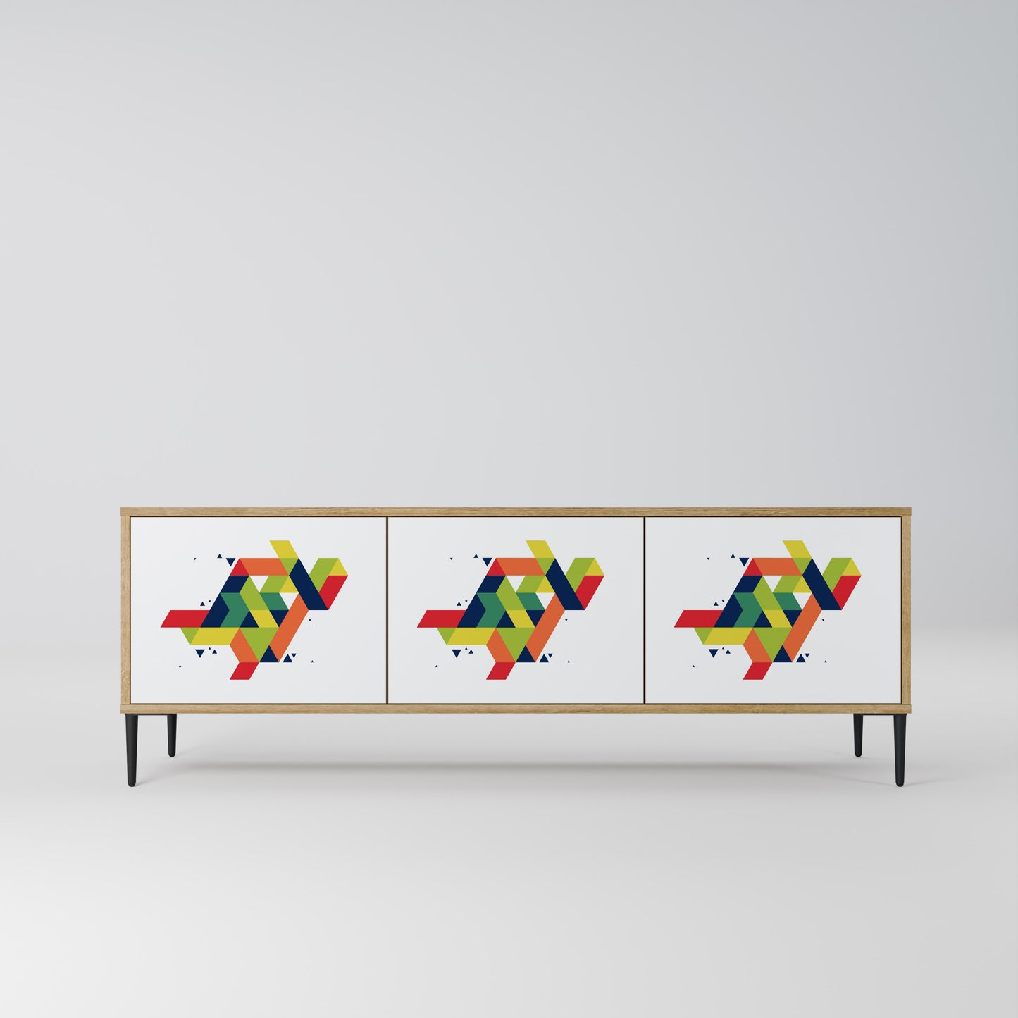 Mobile TV FUTURE SIGN a 3 ante in effetto rovere