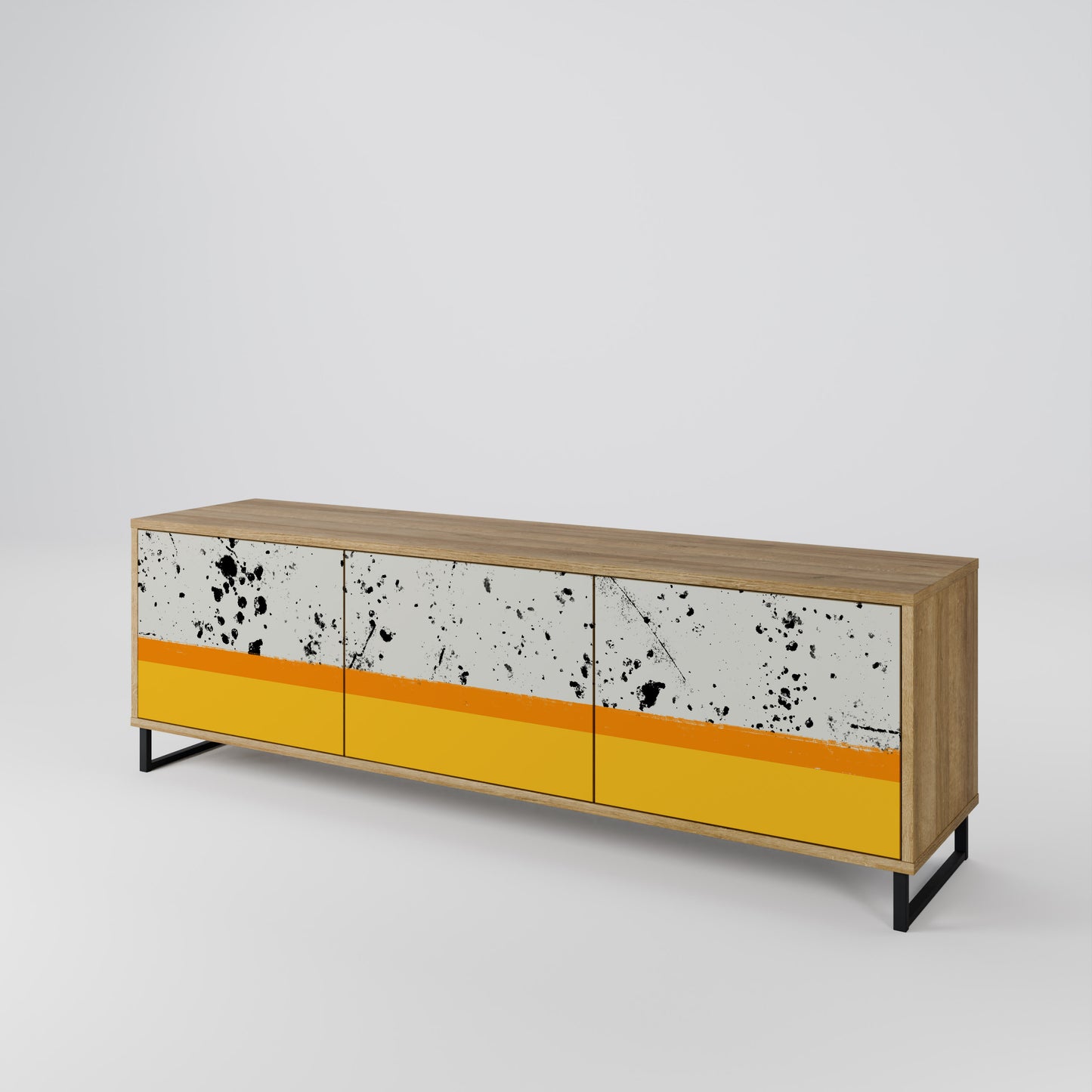 Mobile TV DYED BY ORANGE a 3 ante in effetto rovere