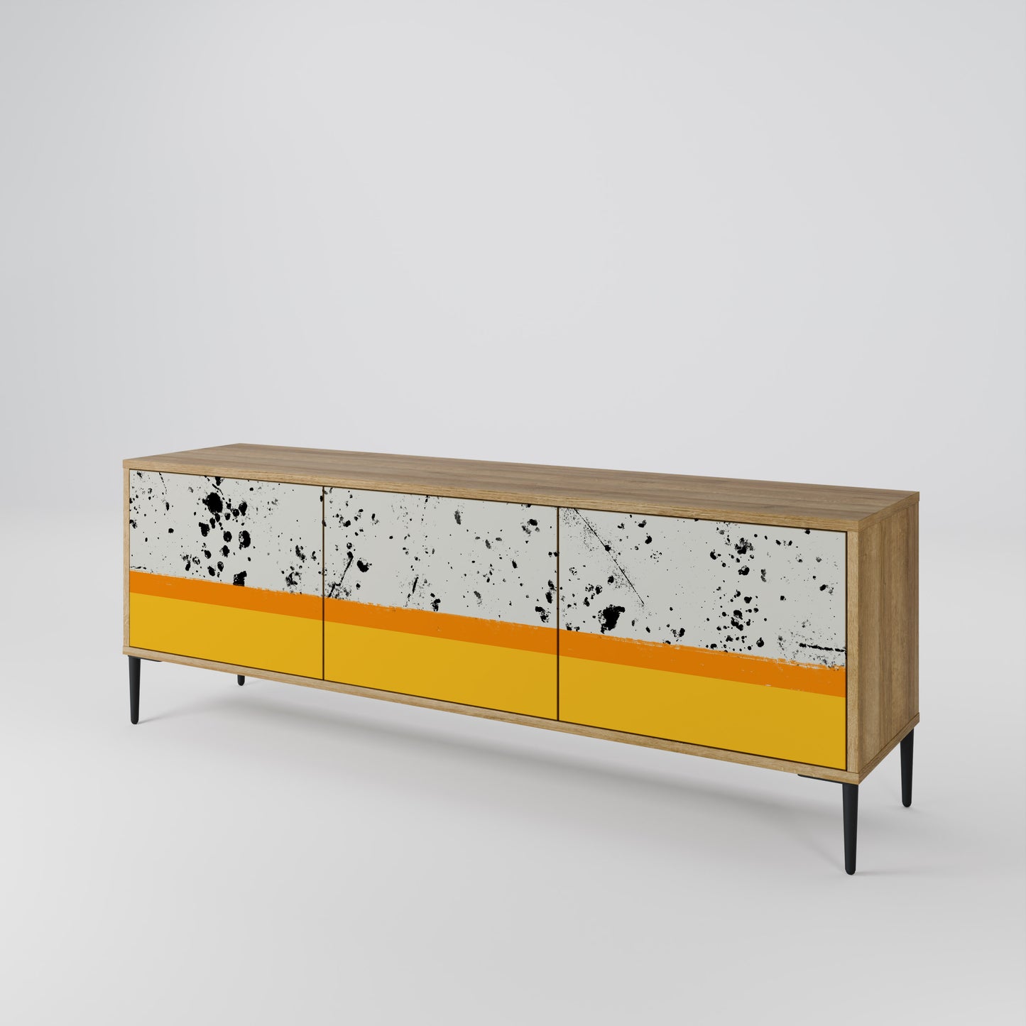 Mobile TV DYED BY ORANGE a 3 ante in effetto rovere