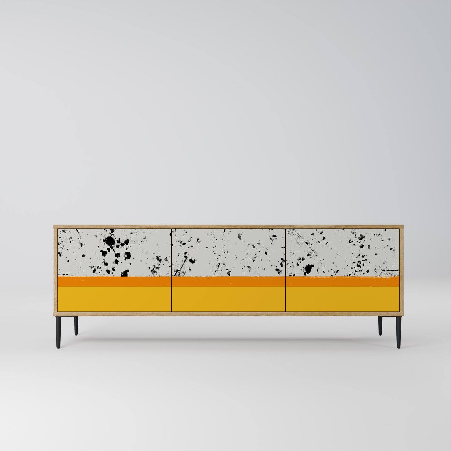 Mobile TV DYED BY ORANGE a 3 ante in effetto rovere