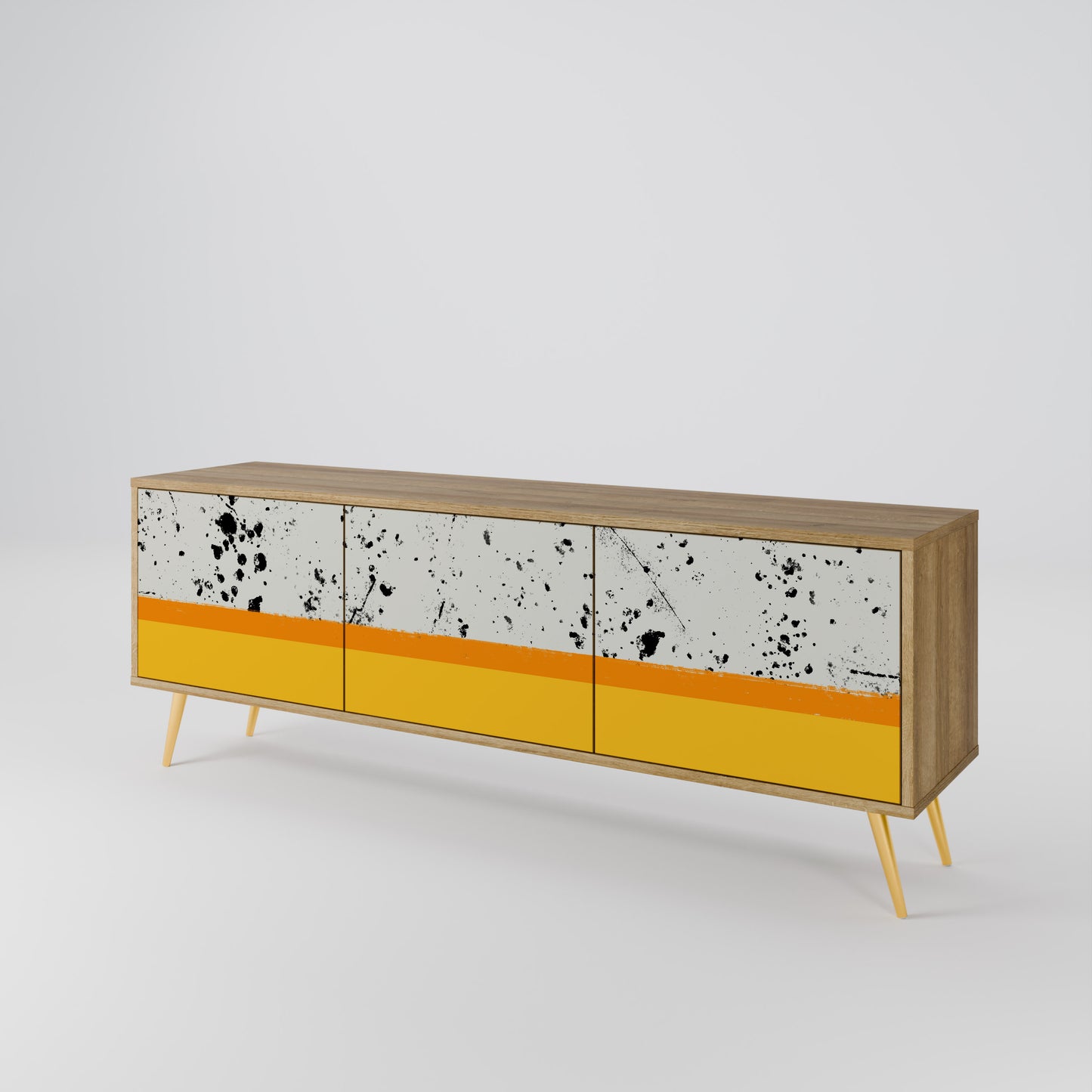 Mobile TV DYED BY ORANGE a 3 ante in effetto rovere