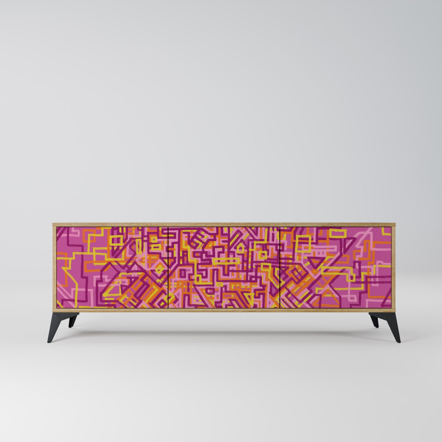Mobile TV LOVELY MEMORIES a 3 ante in effetto rovere