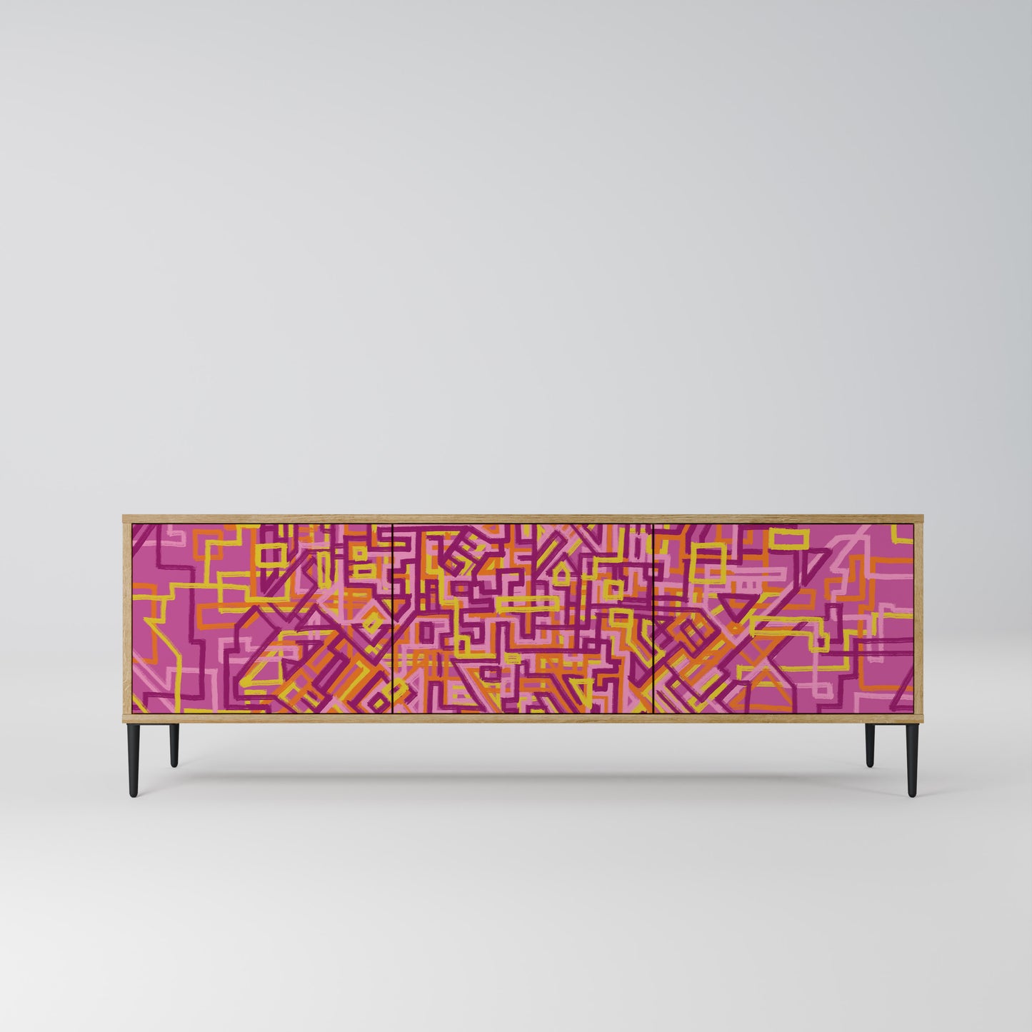 Mobile TV LOVELY MEMORIES a 3 ante in effetto rovere