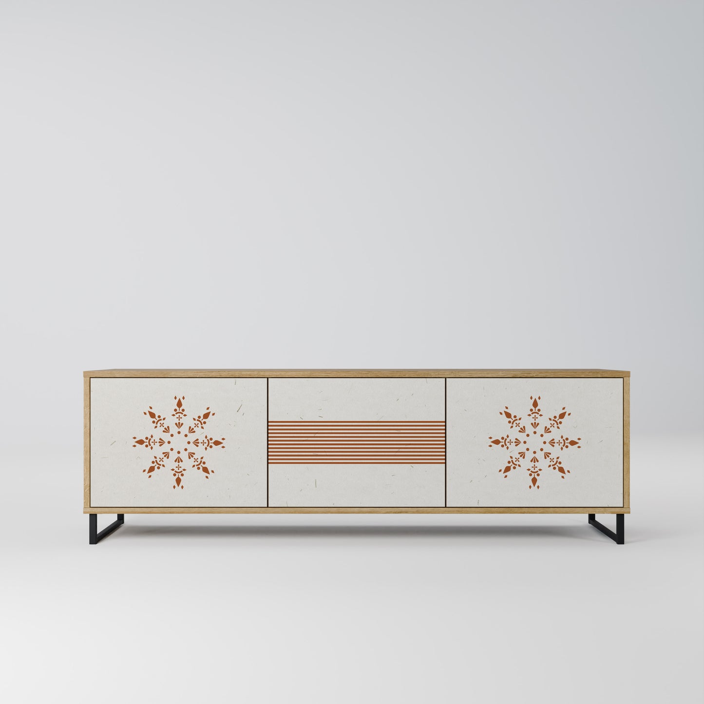 Mobile TV DAILY HARMONY a 3 ante effetto rovere