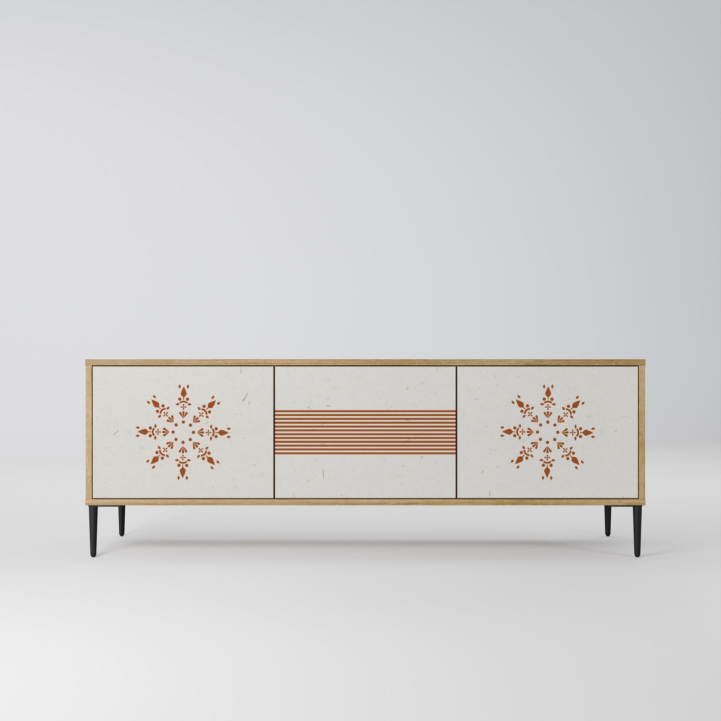 Mobile TV DAILY HARMONY a 3 ante effetto rovere