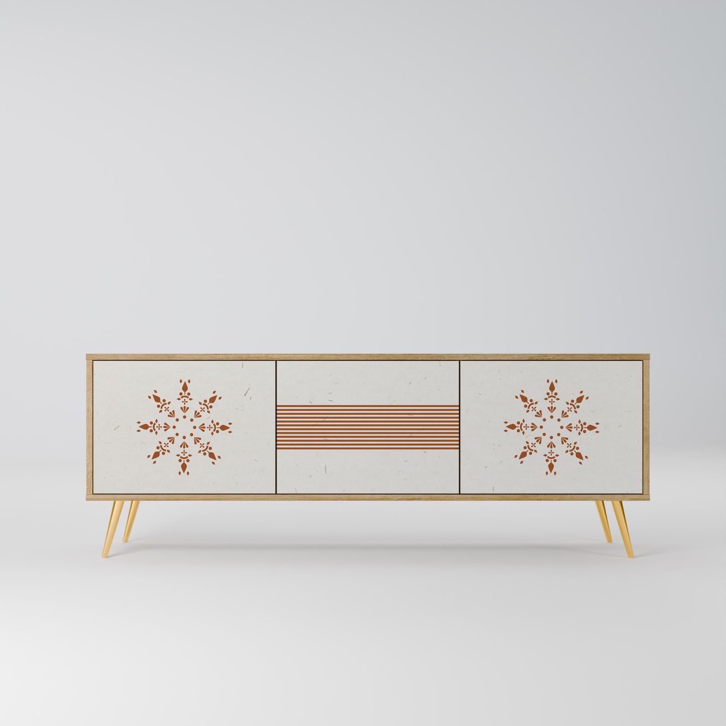 Mobile TV DAILY HARMONY a 3 ante effetto rovere