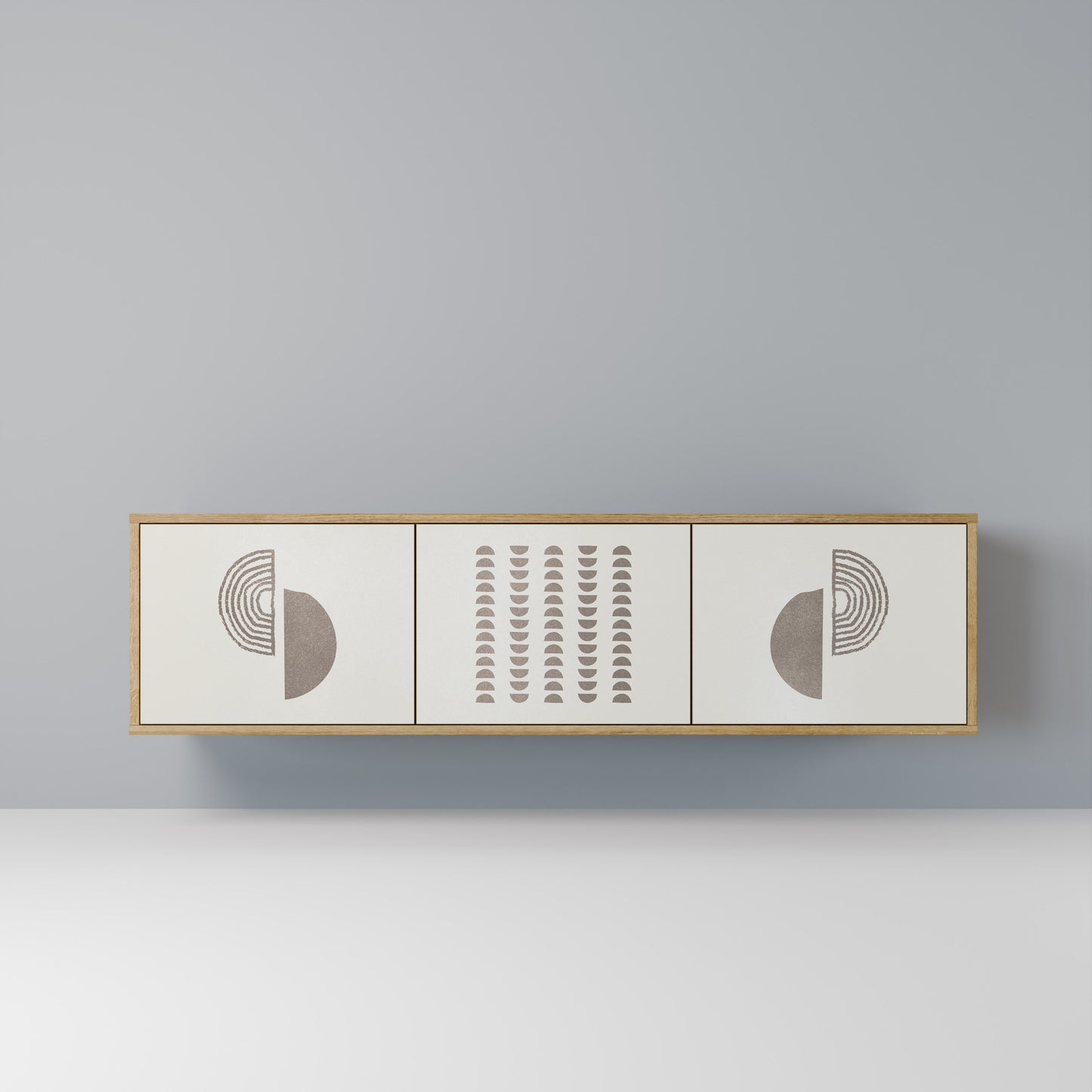 Mobile TV HARMONY ESSENCE a 3 ante effetto rovere