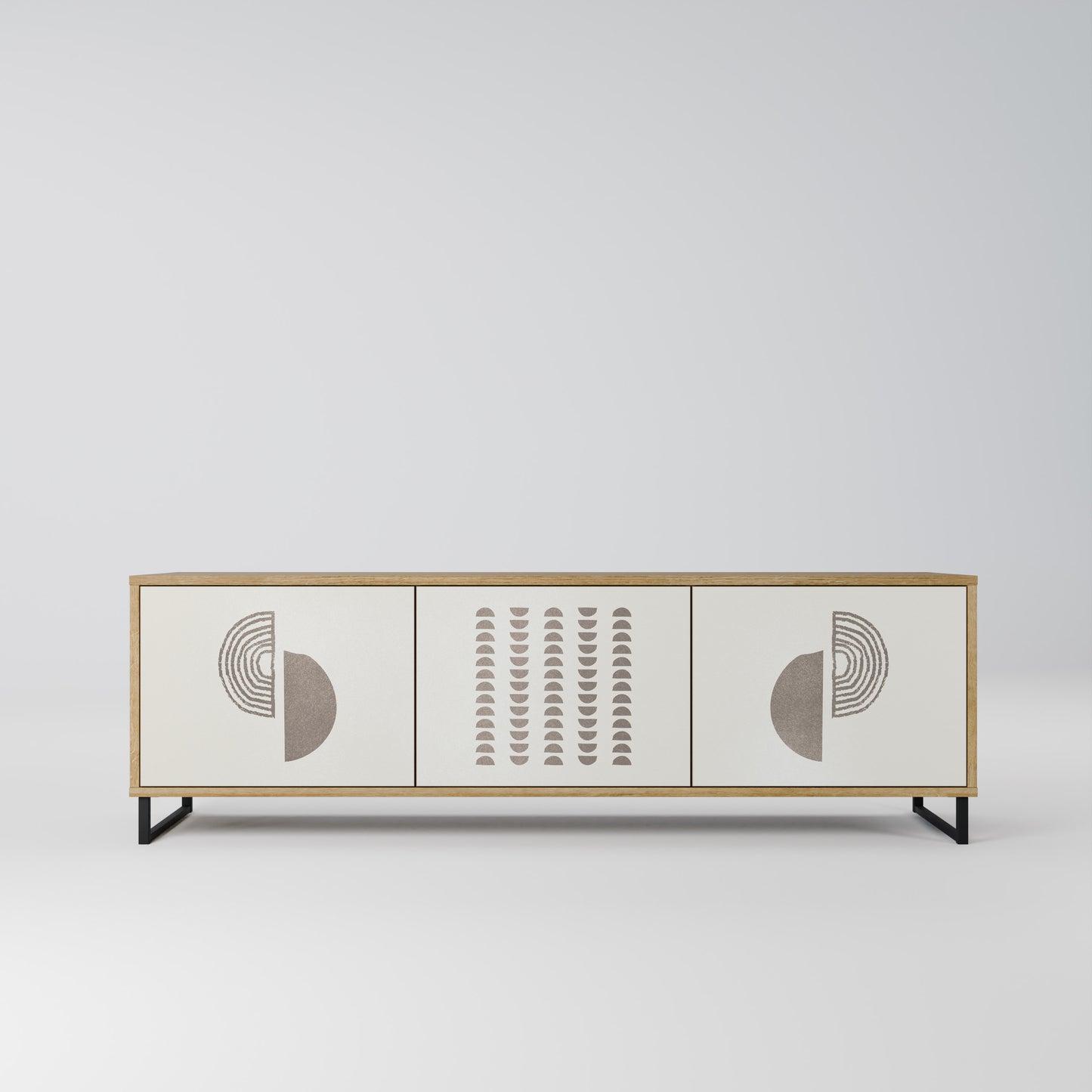 Mobile TV HARMONY ESSENCE a 3 ante effetto rovere
