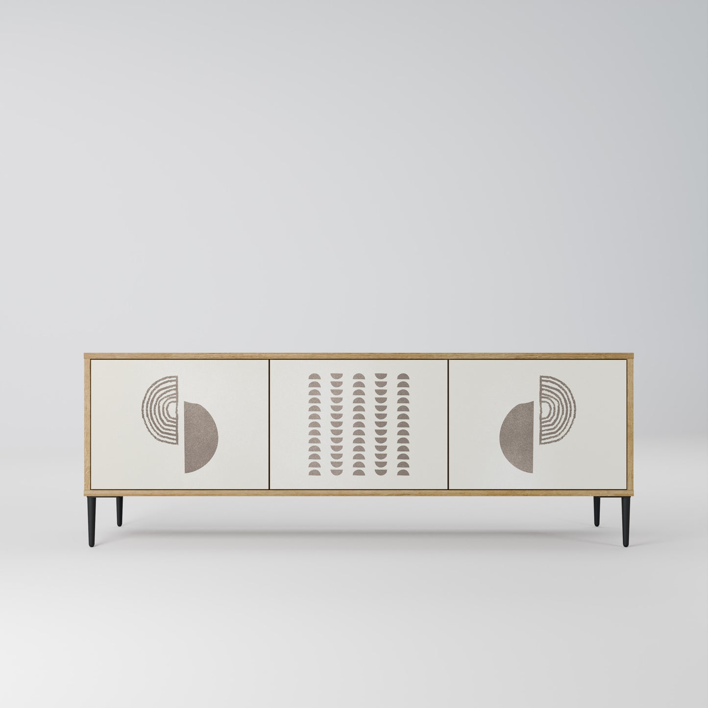 Mobile TV HARMONY ESSENCE a 3 ante effetto rovere